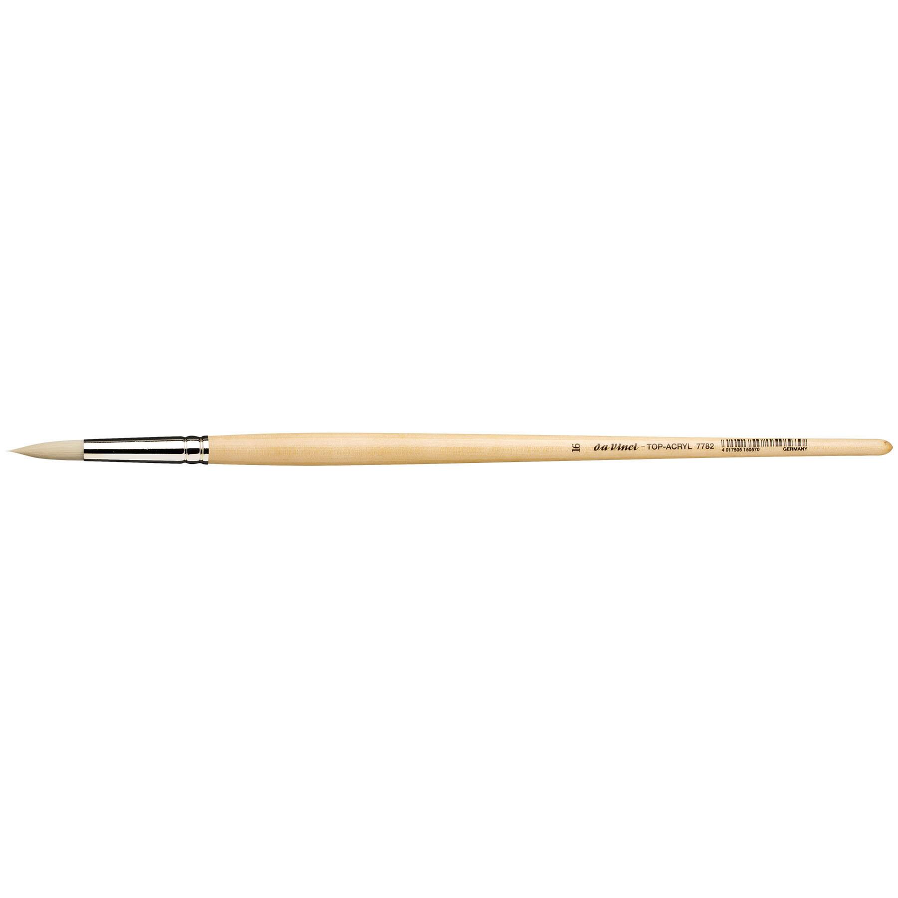 da Vinci TOP ACRYL Series 7782 Synthetic Round Brush