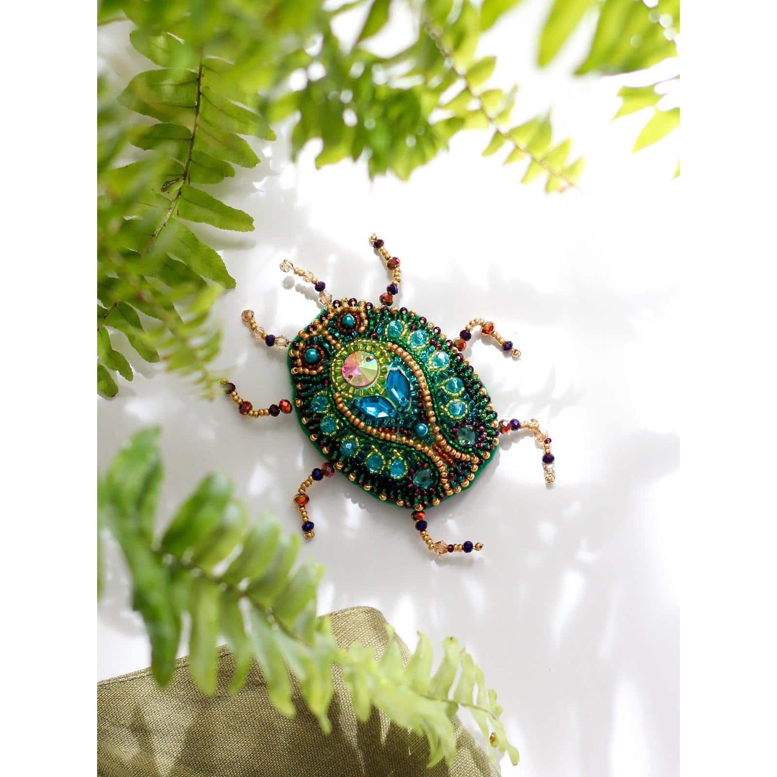 Abris Art Mau-Sit-Sit Bead Embroidery Decoration Kit