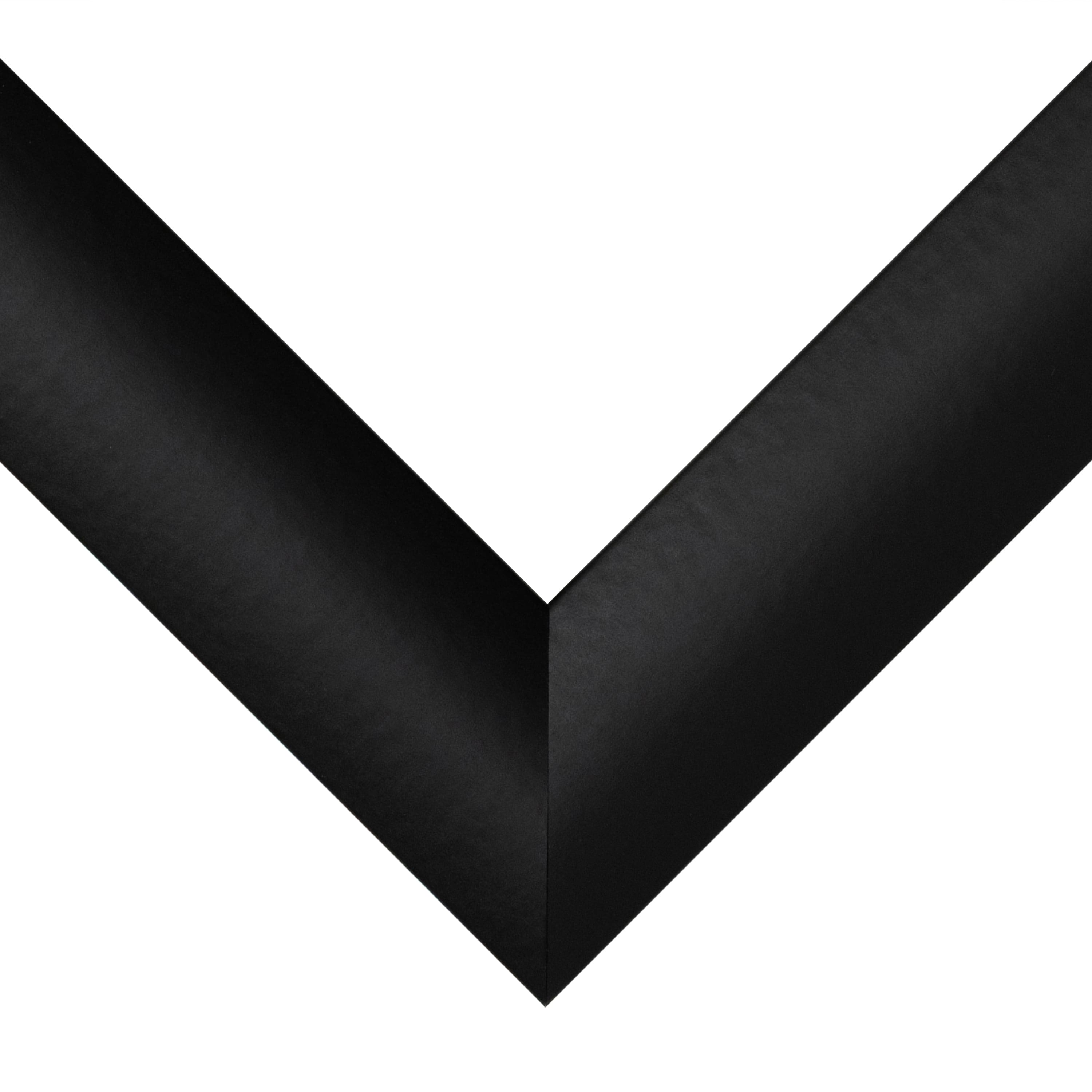Frame USA Corporate Rounded Black Satin Single Image Picture Frame
