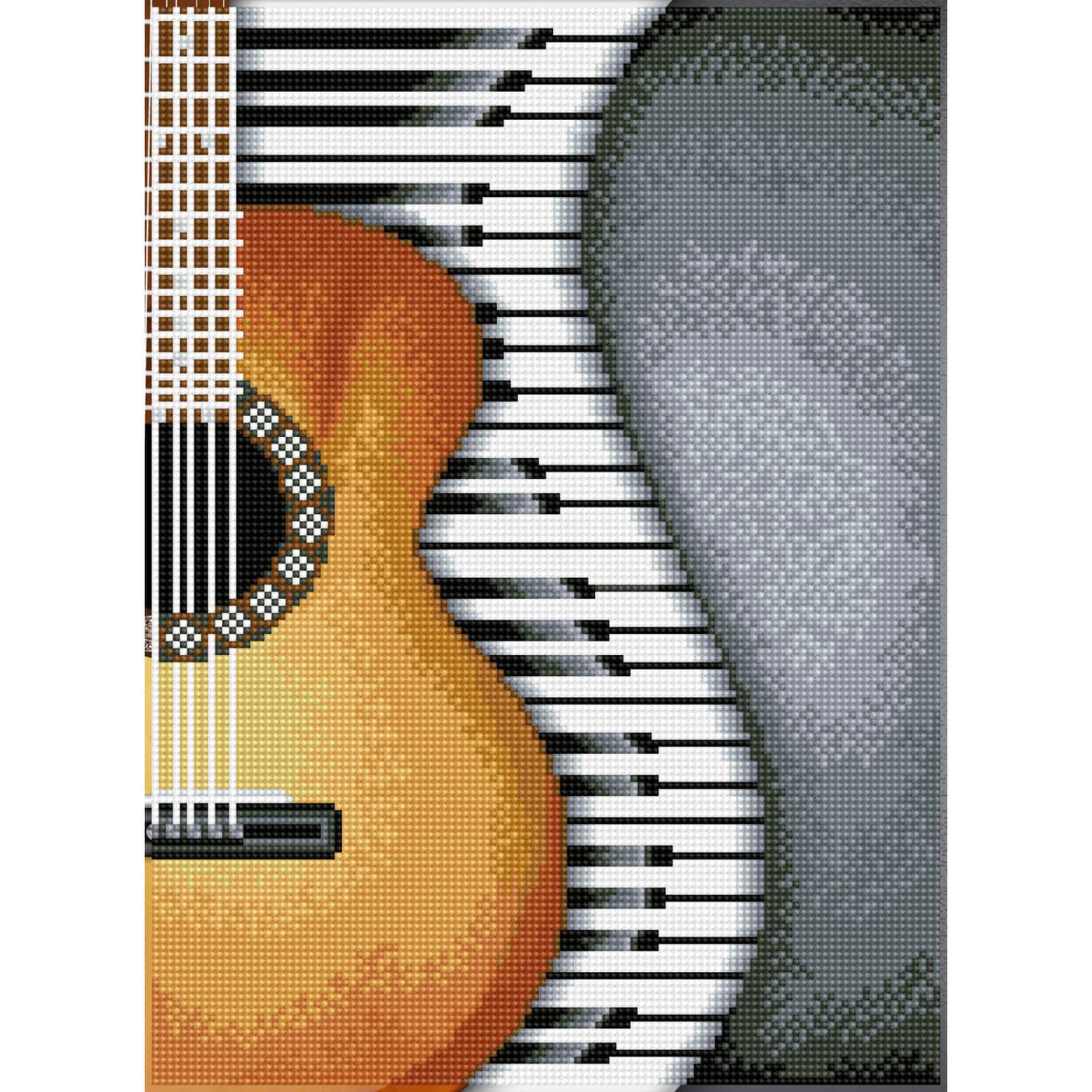 Diamond Dotz® Intermediate Classical Jazz Pre-Framed Diamond Painting Kit