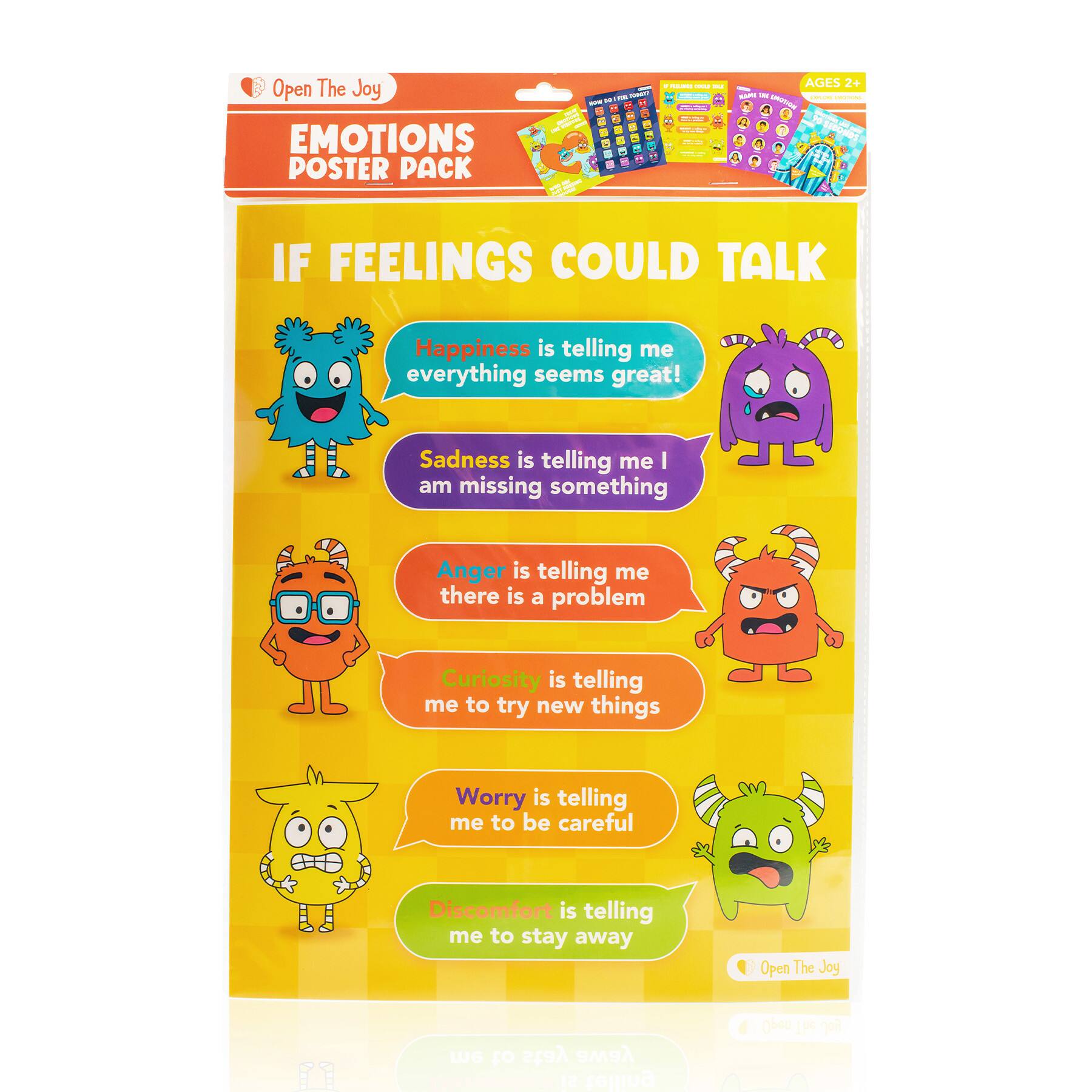 11" x 14" Emotion Posters, 5ct.