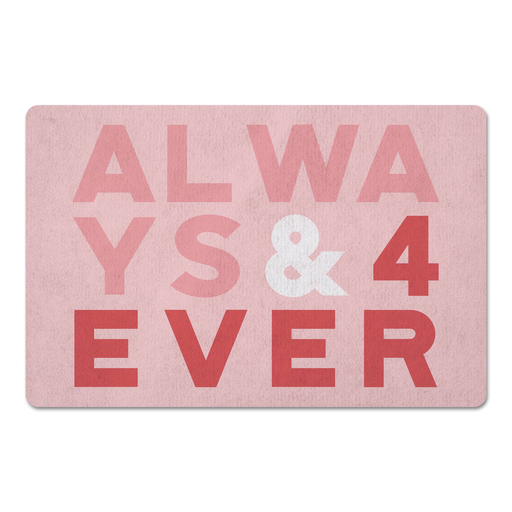 Always and 4Ever Floor Mat, 27" x 18", 50% Off