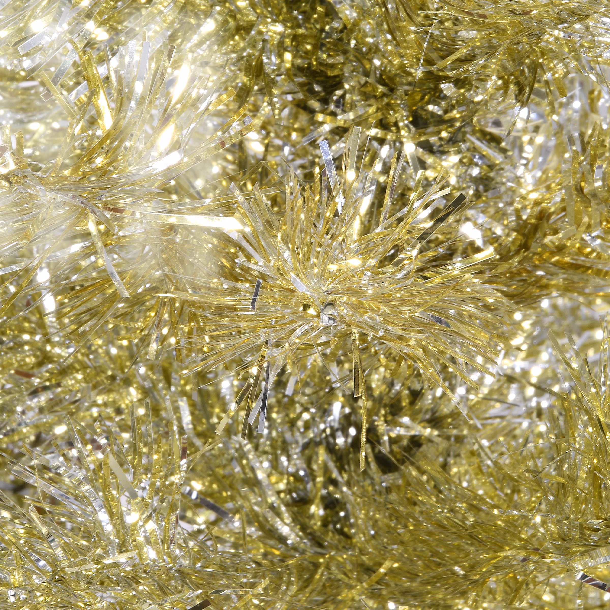 7ft. Unlit Tinsel Artificial Christmas Tree