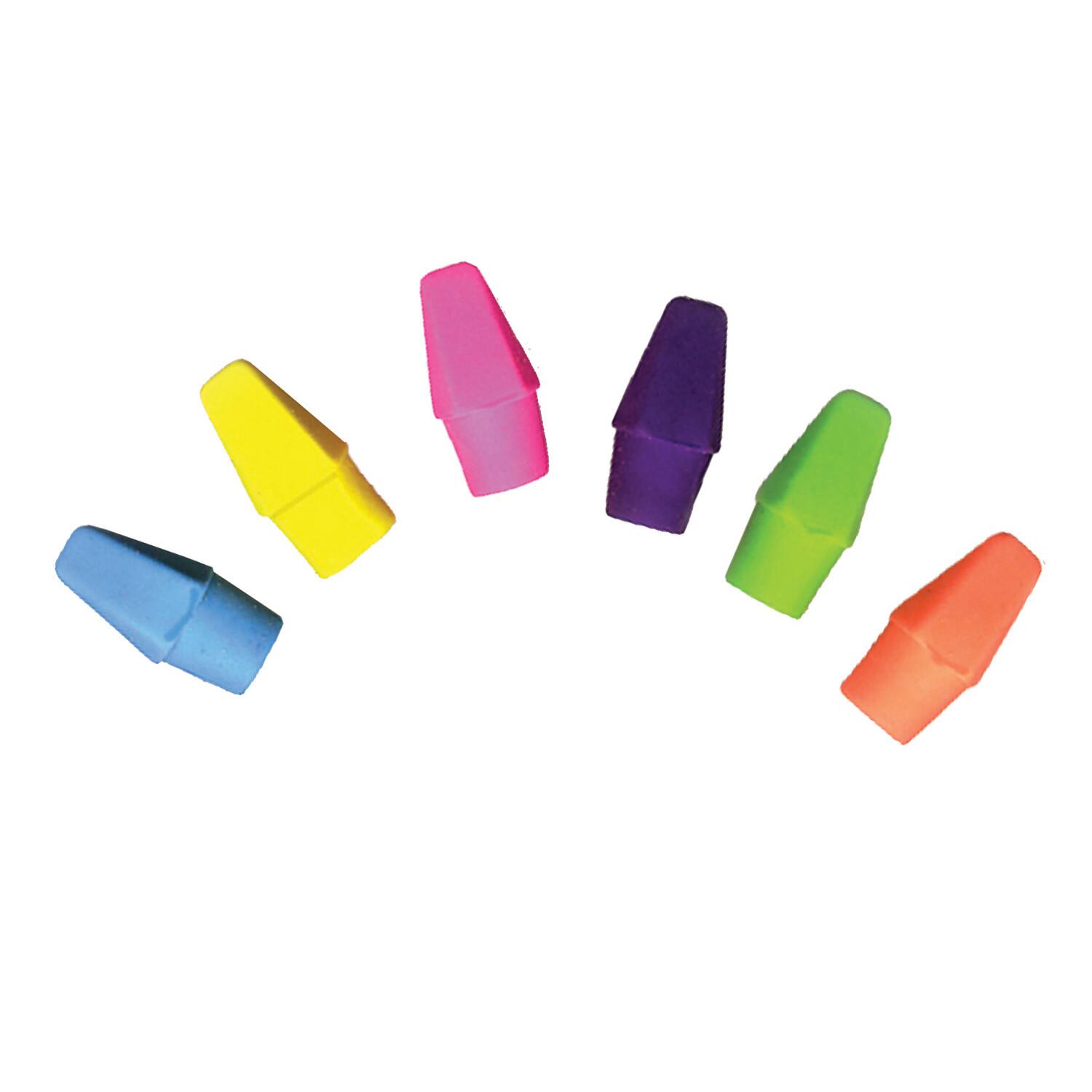Musgrave Pencil Company 1" Wedge cap Erasers, 2 Packs of 144
