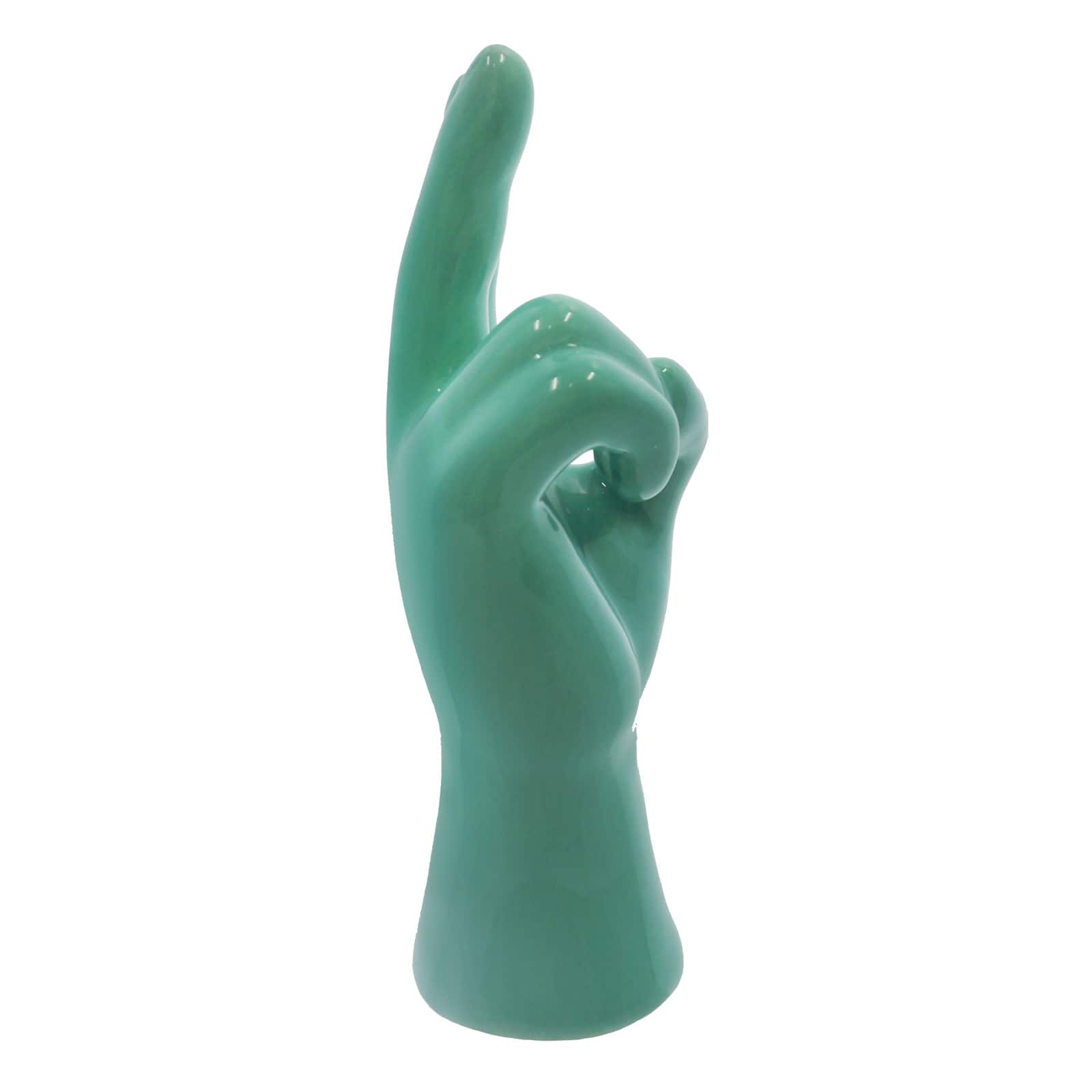 7.5" Blue Ceramic Peace Sign by Ashland®