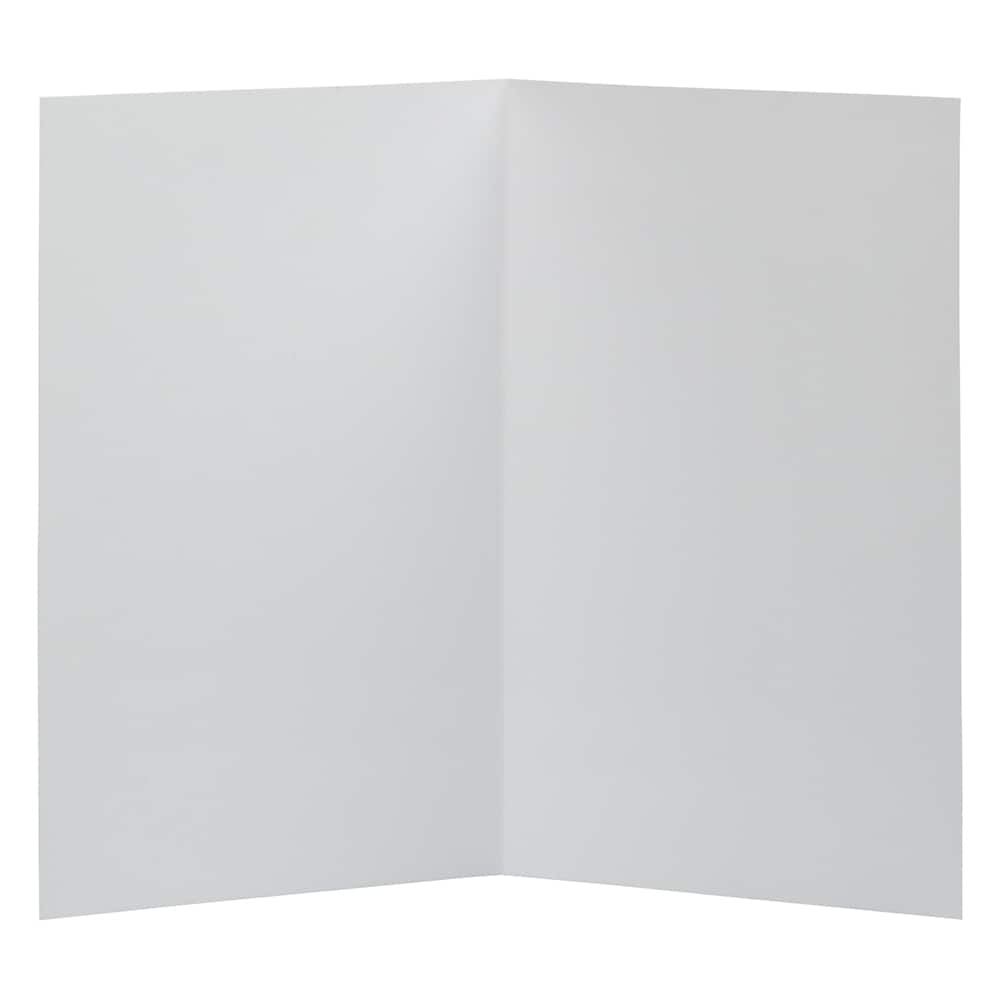 JAM Paper A1 White Blank Foldover Cards