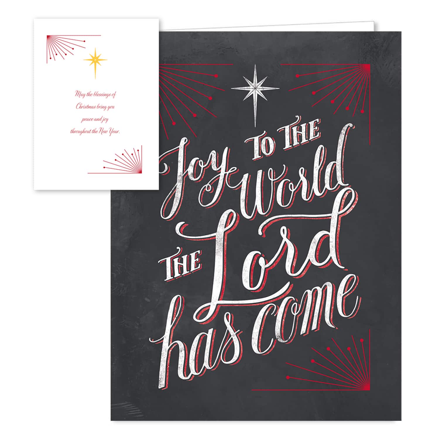 Hortense B. Hewitt Co. Christmas Chalkboard Holiday Cards