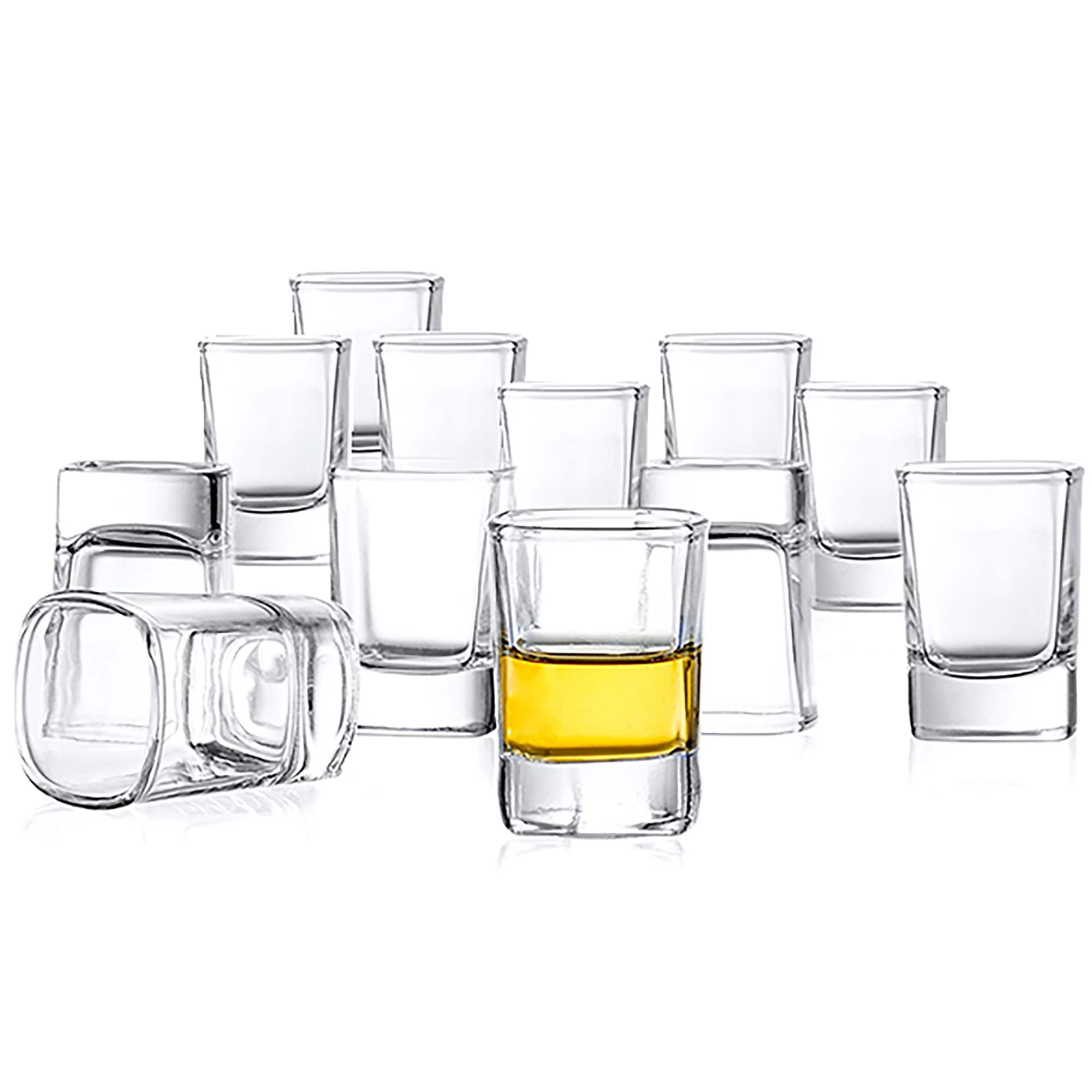 JoyJolt® 2oz. City Heavy Base Shot Glasses, 12ct.