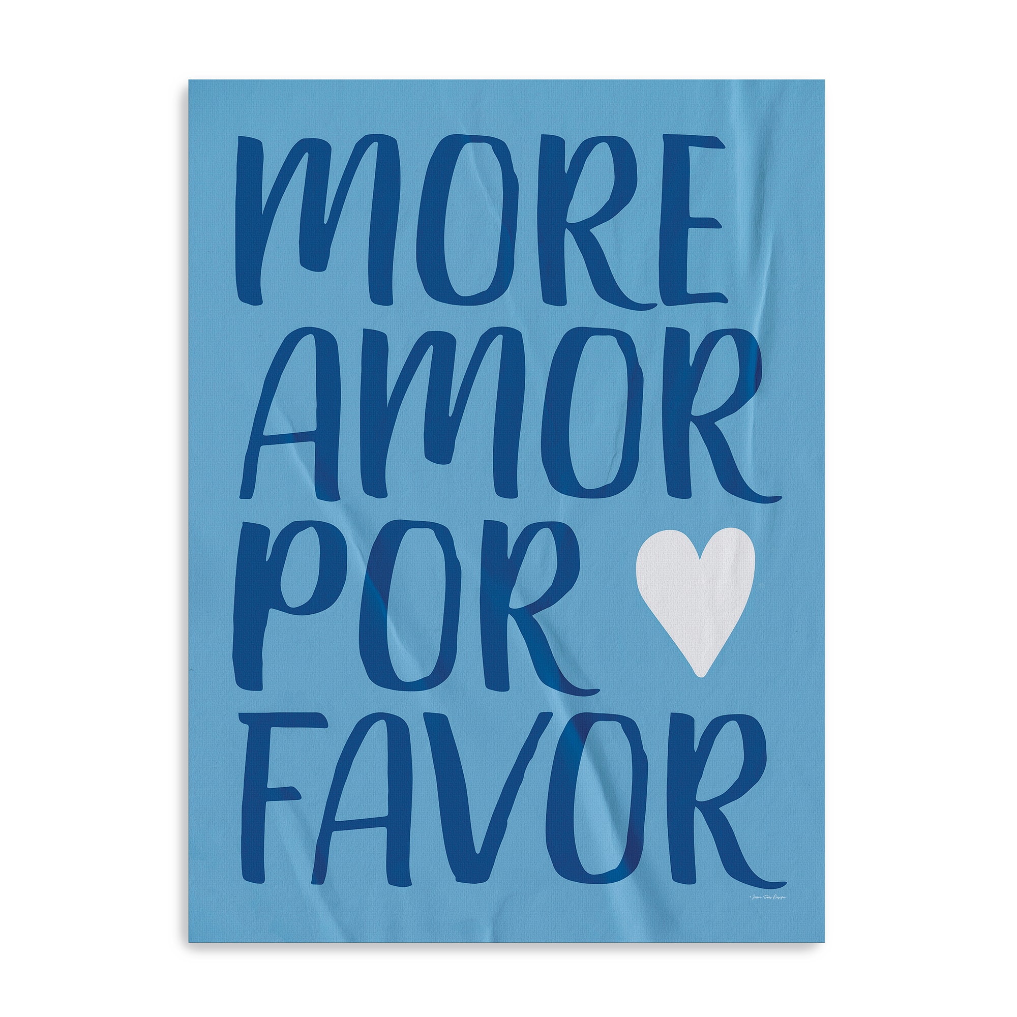 More Amor Por Favor Canvas Giclée Art