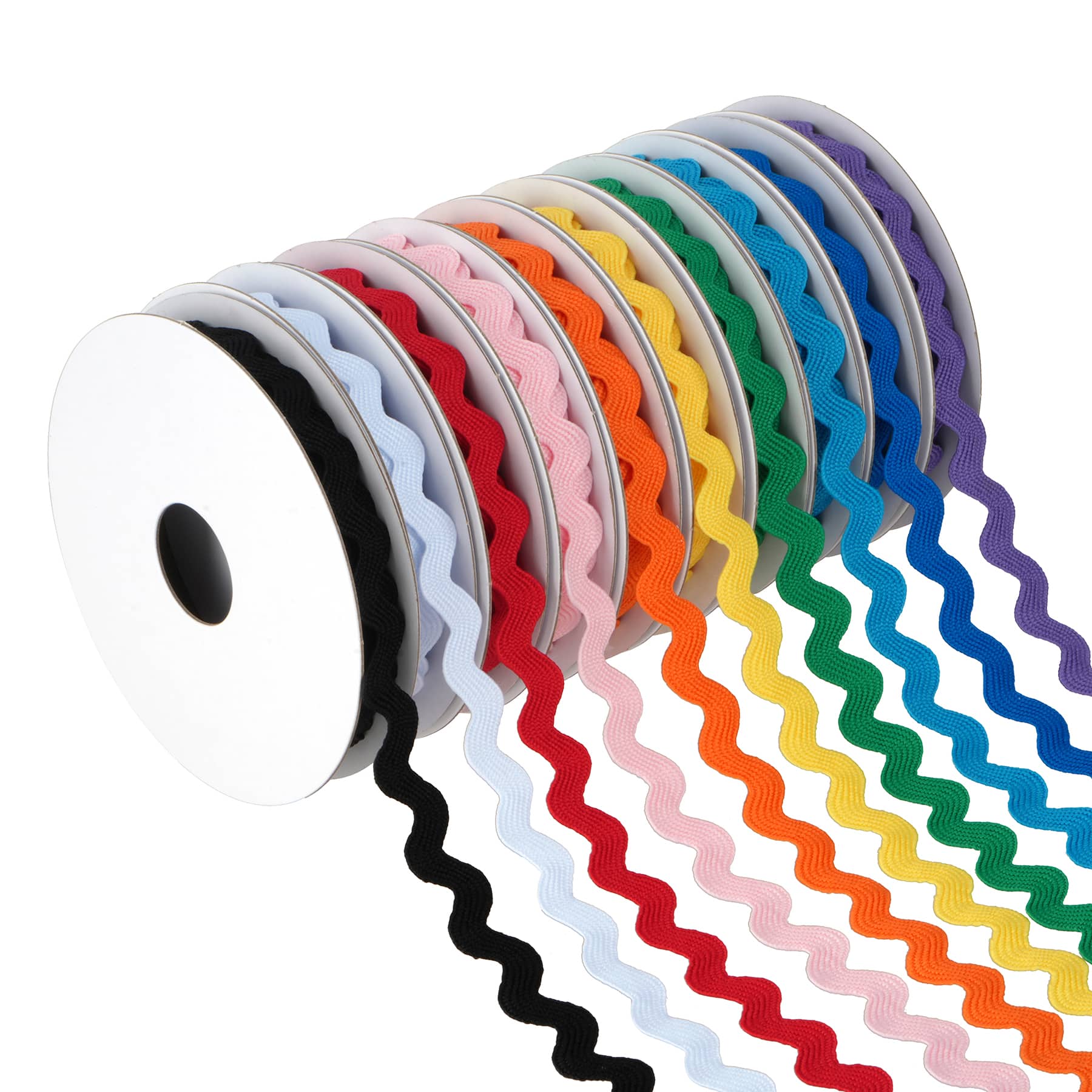 3/8" x 2yd. Ric Rac Value Pack Ribbon by Celebrate It®