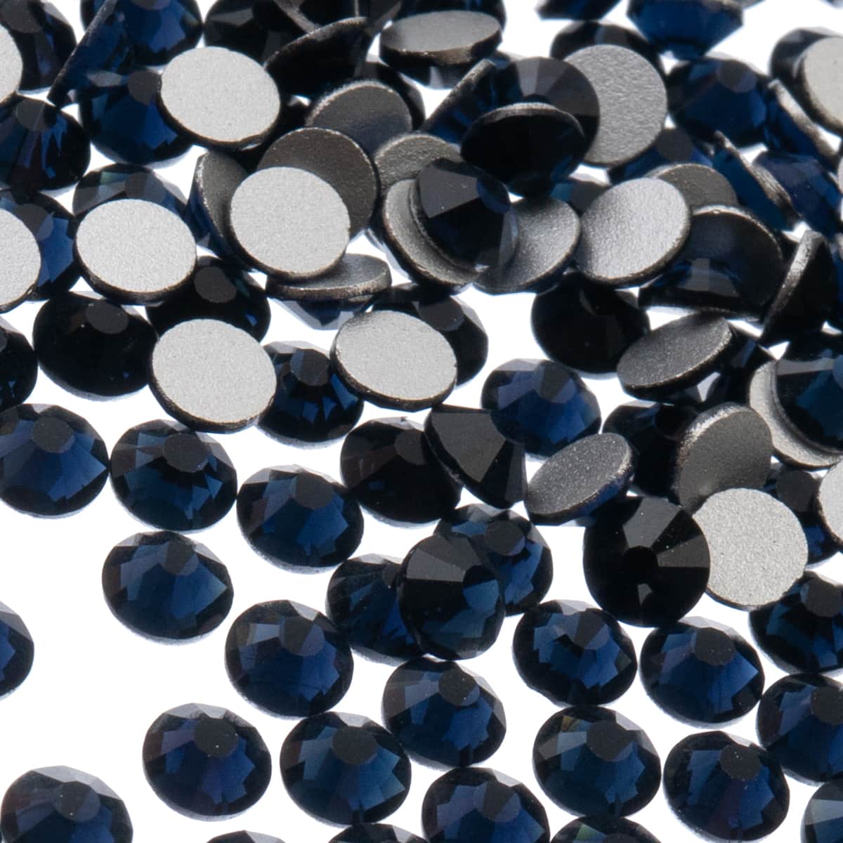 John Bead Crystal Lane SS30 Glass Round Flatback Rhinestones, 72ct.