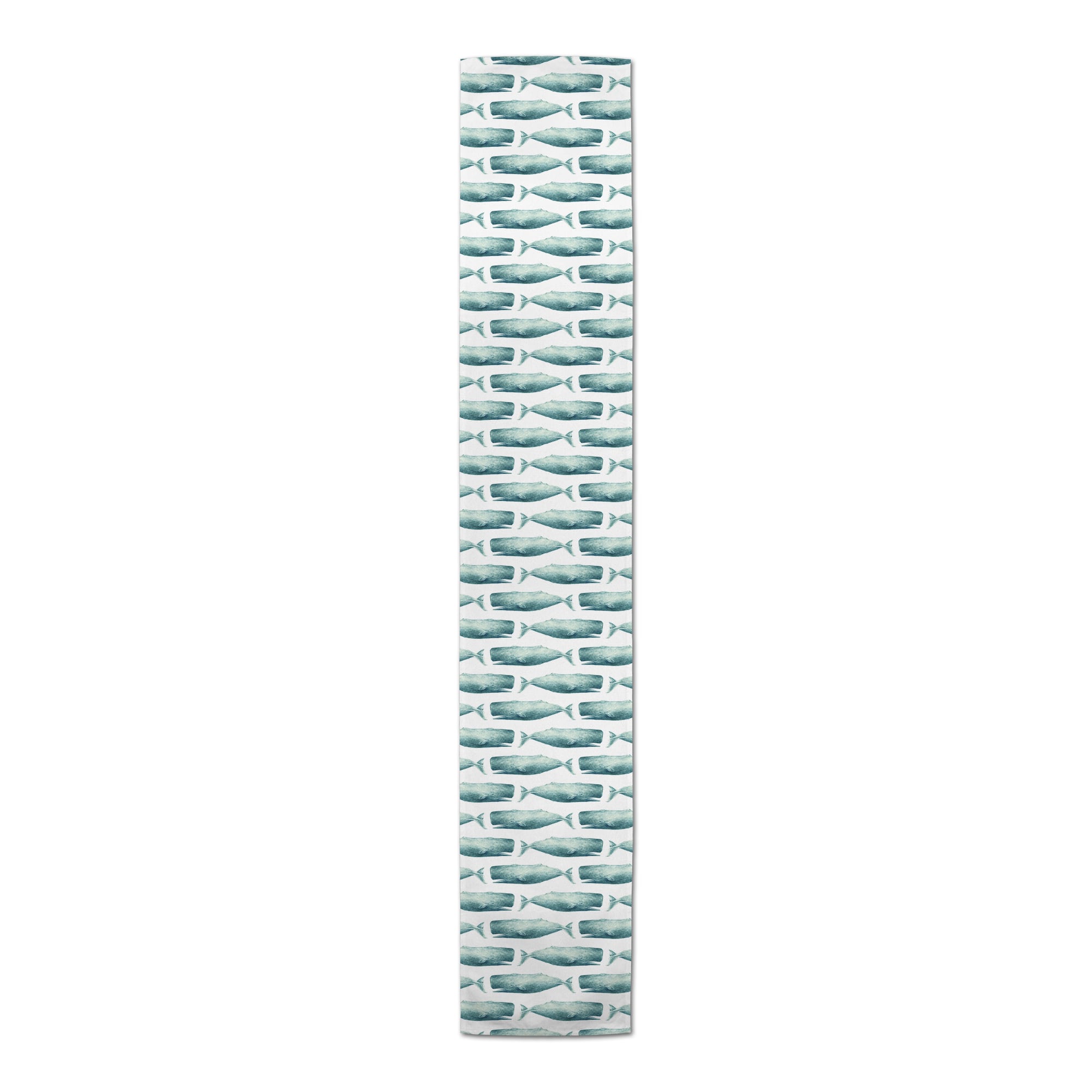 Whale Print Outdoor Table Runner
