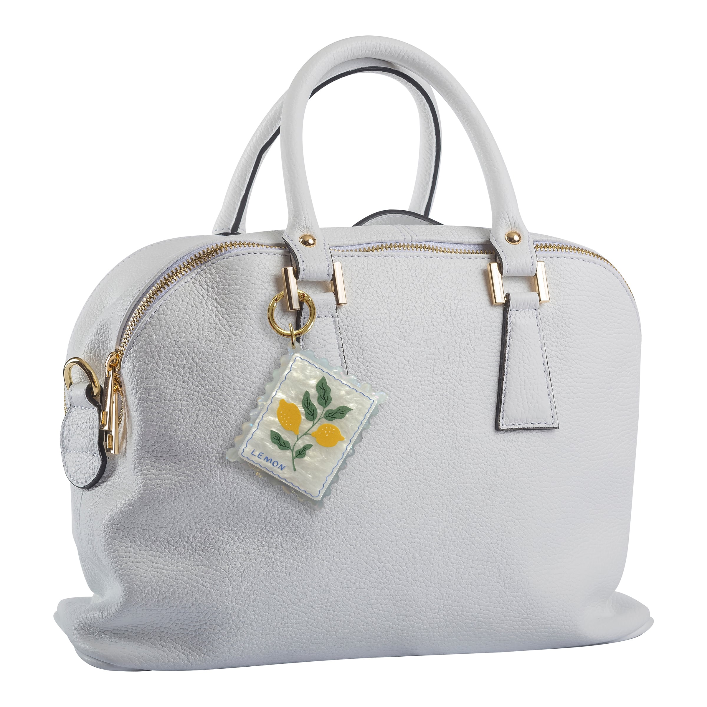 Charmed Bar Lemon Stamp Bag Charm by Bead Landing™