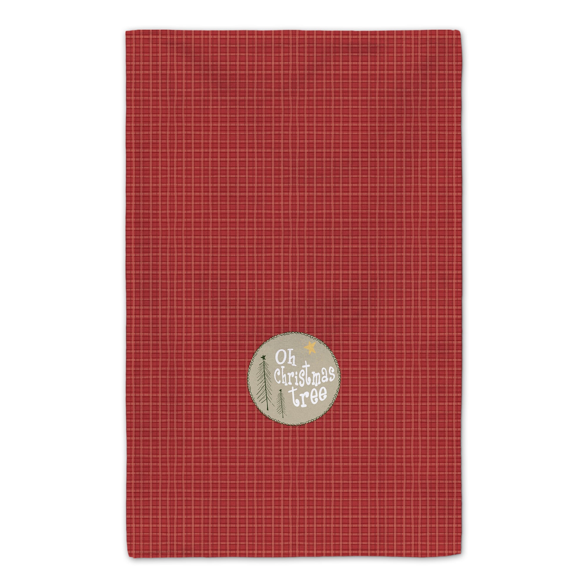 Christmas Quilt Pattern Tea Towel Set