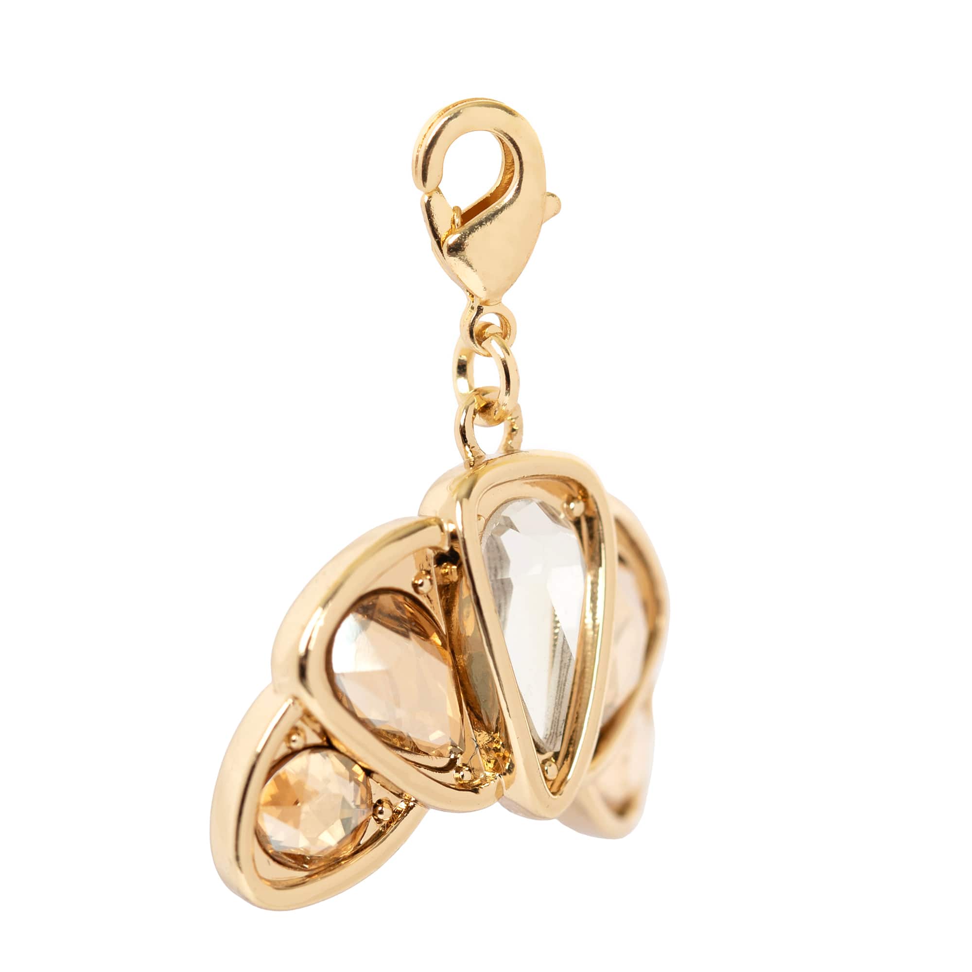 Croissant Austrian Crystal Charm by Bead Landing™