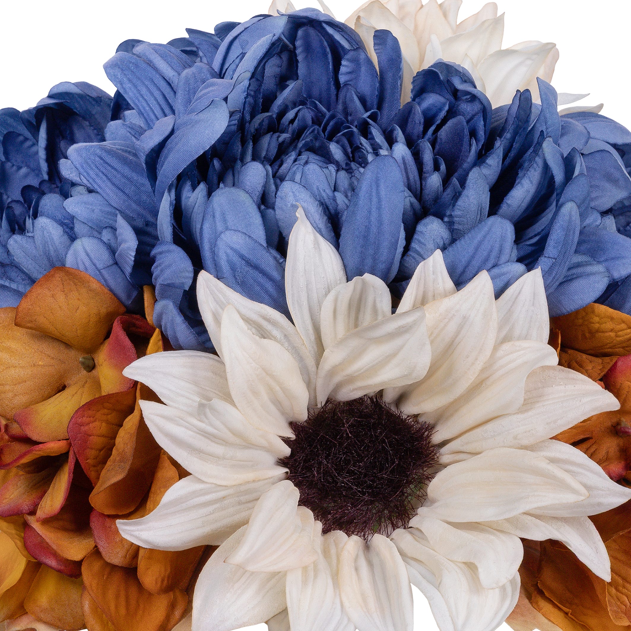 11" Blue Mum & Sunflower Mix Real Touch Bundle by Ashland®