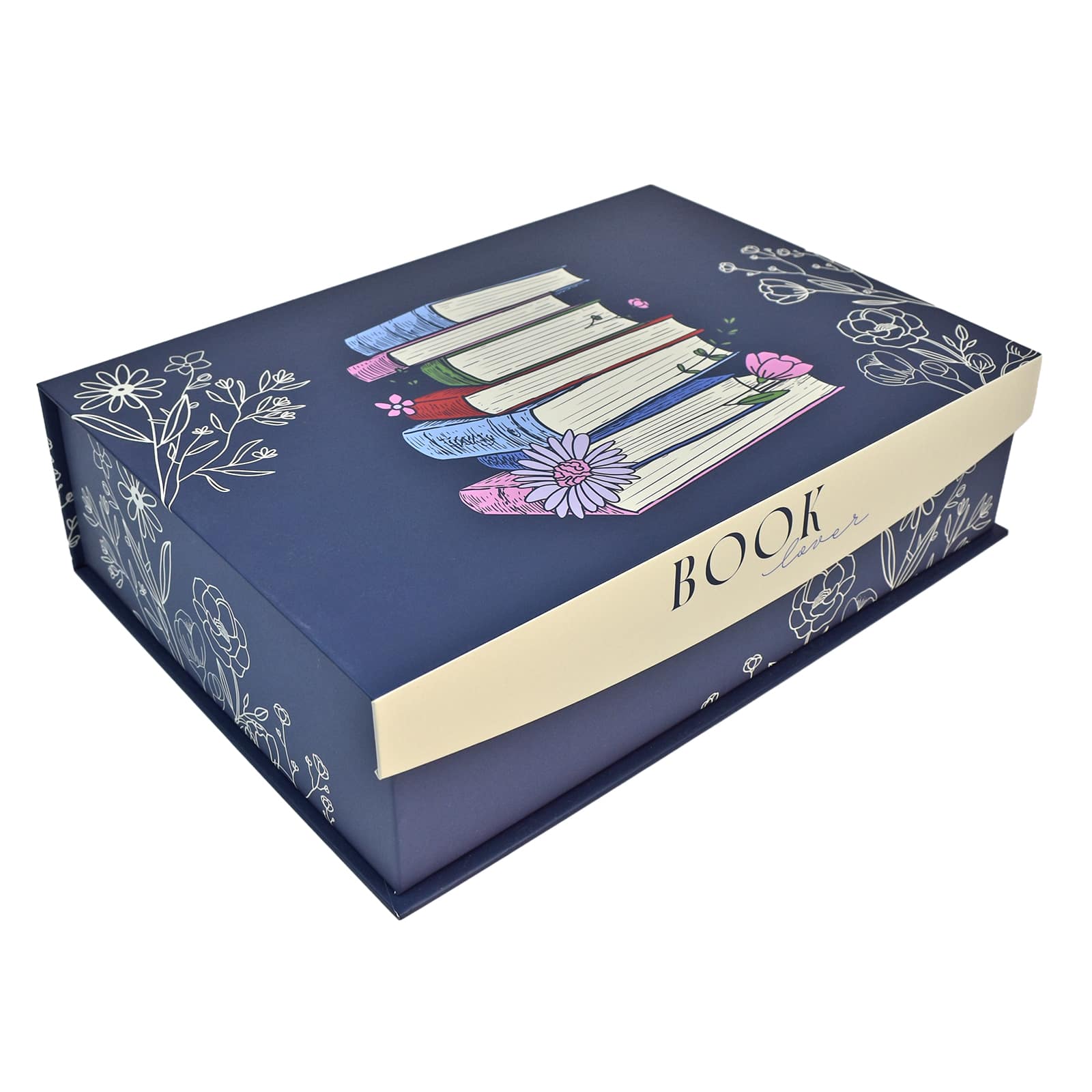 Small Book Lover Decorative Flip Top Book Box by Ashland®
