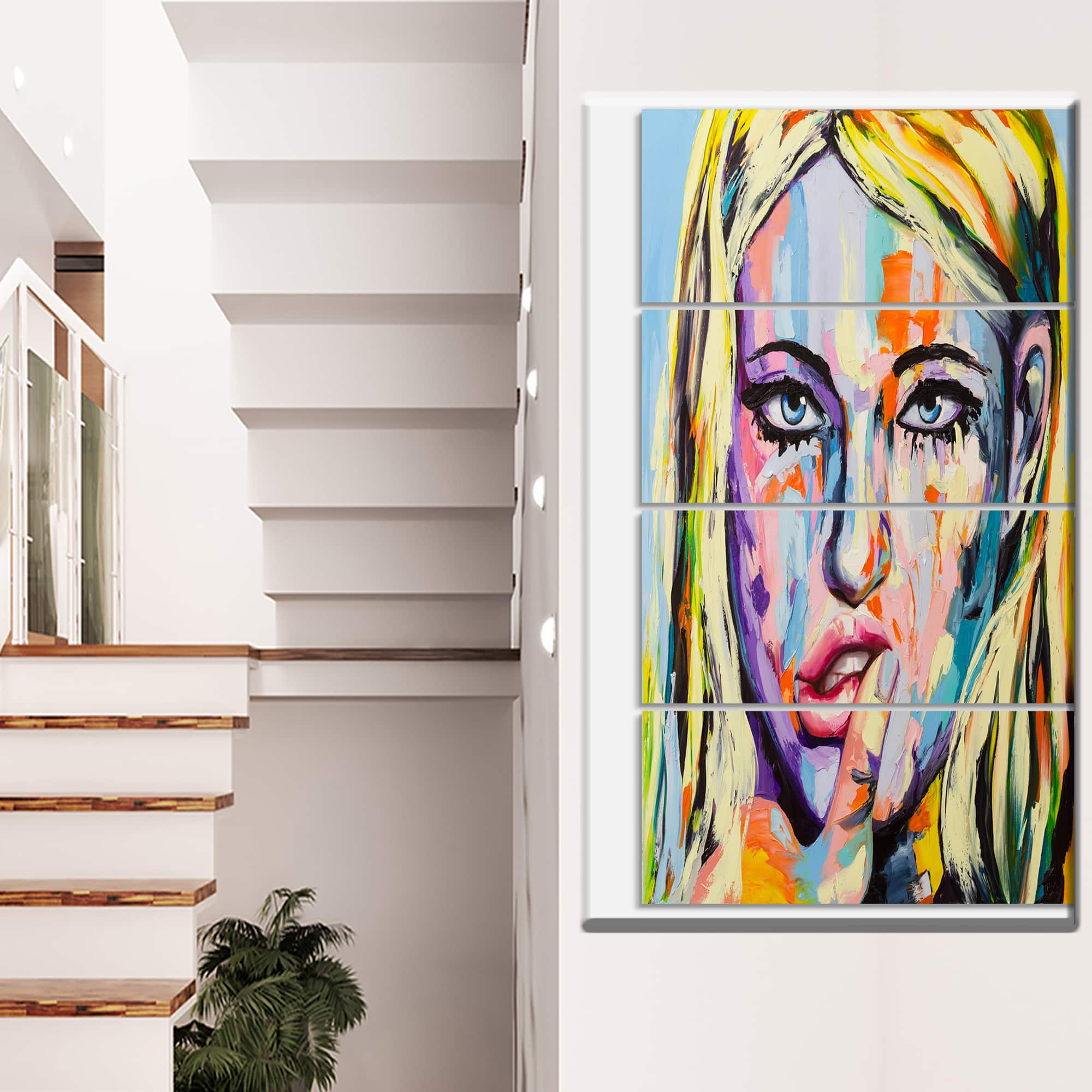 Designart - Woman Portrait Right now
