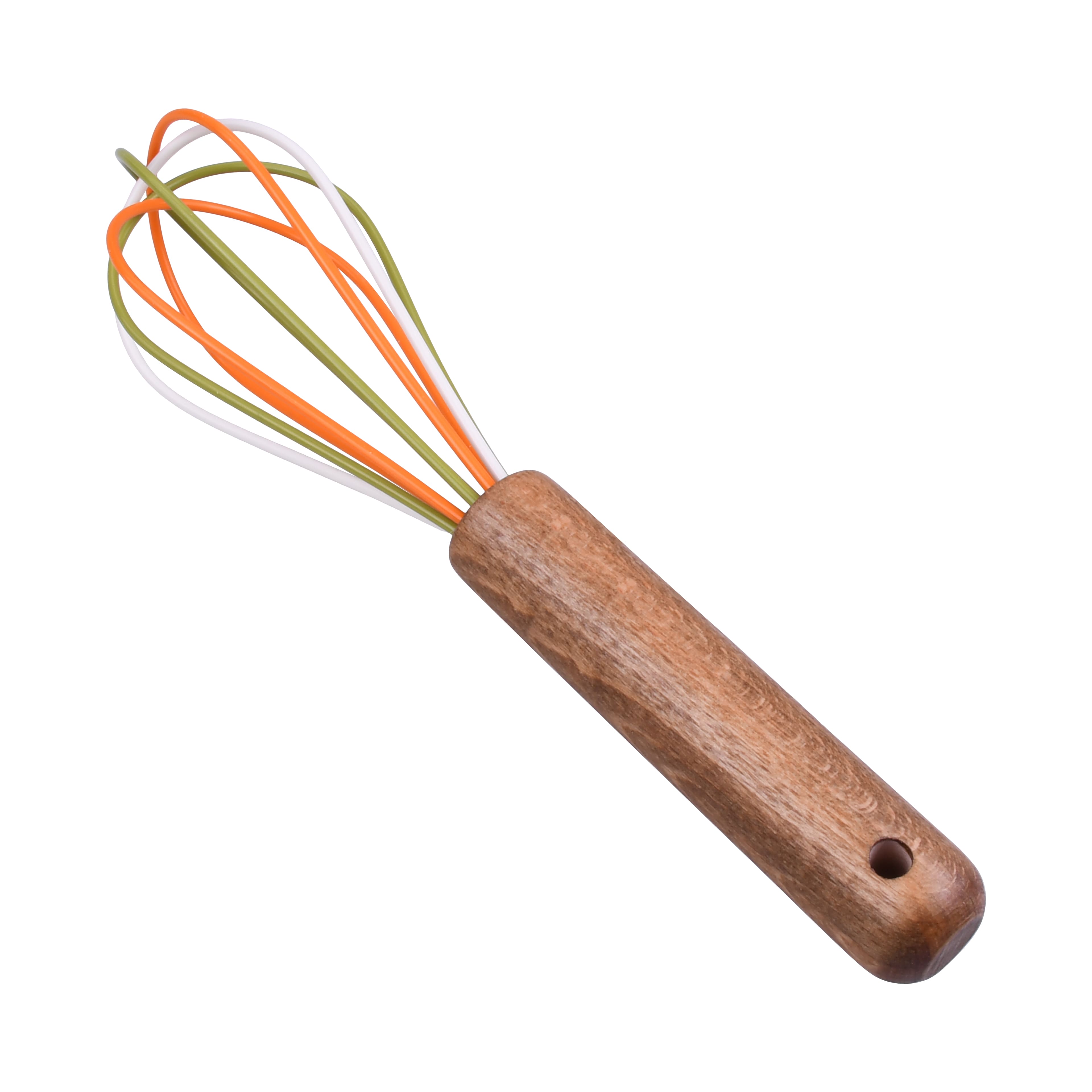 Mini Green & Orange Whisk by Makery™