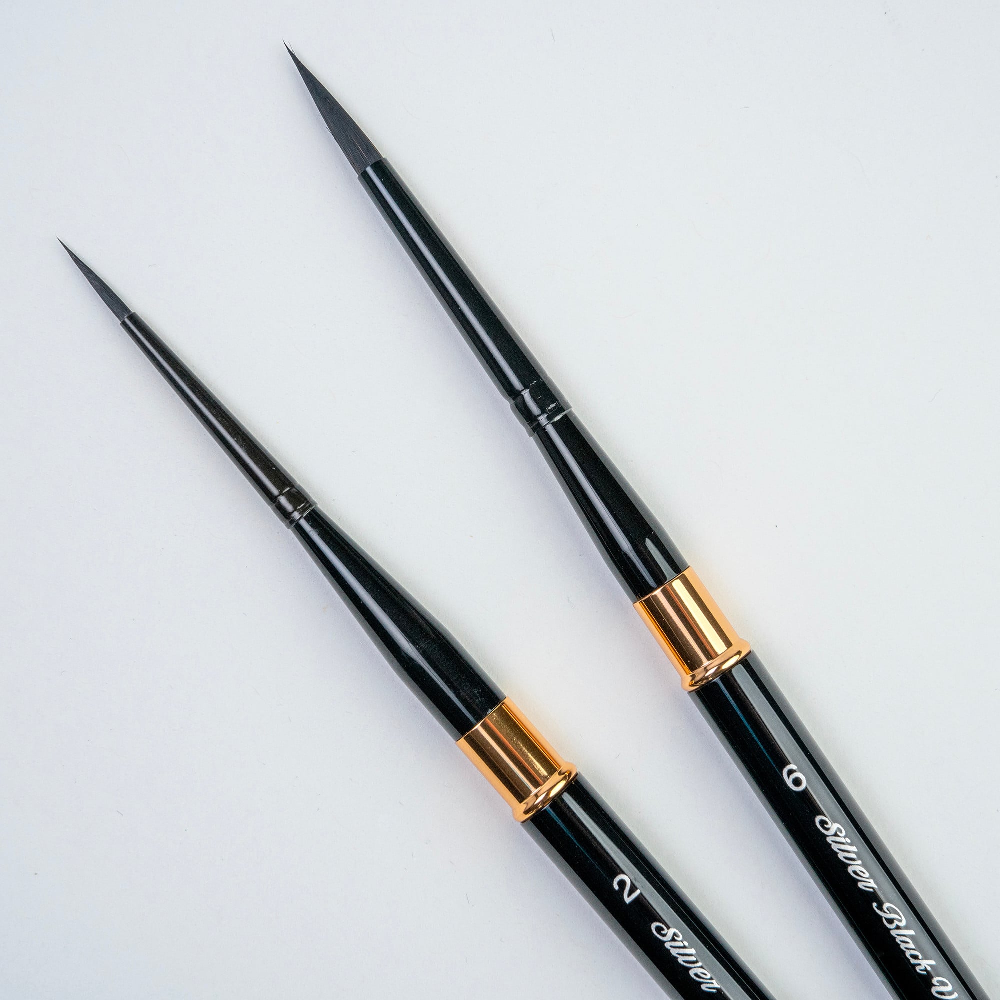 Silver Brush Limited Black Velvet® Small Travel Brushes Set