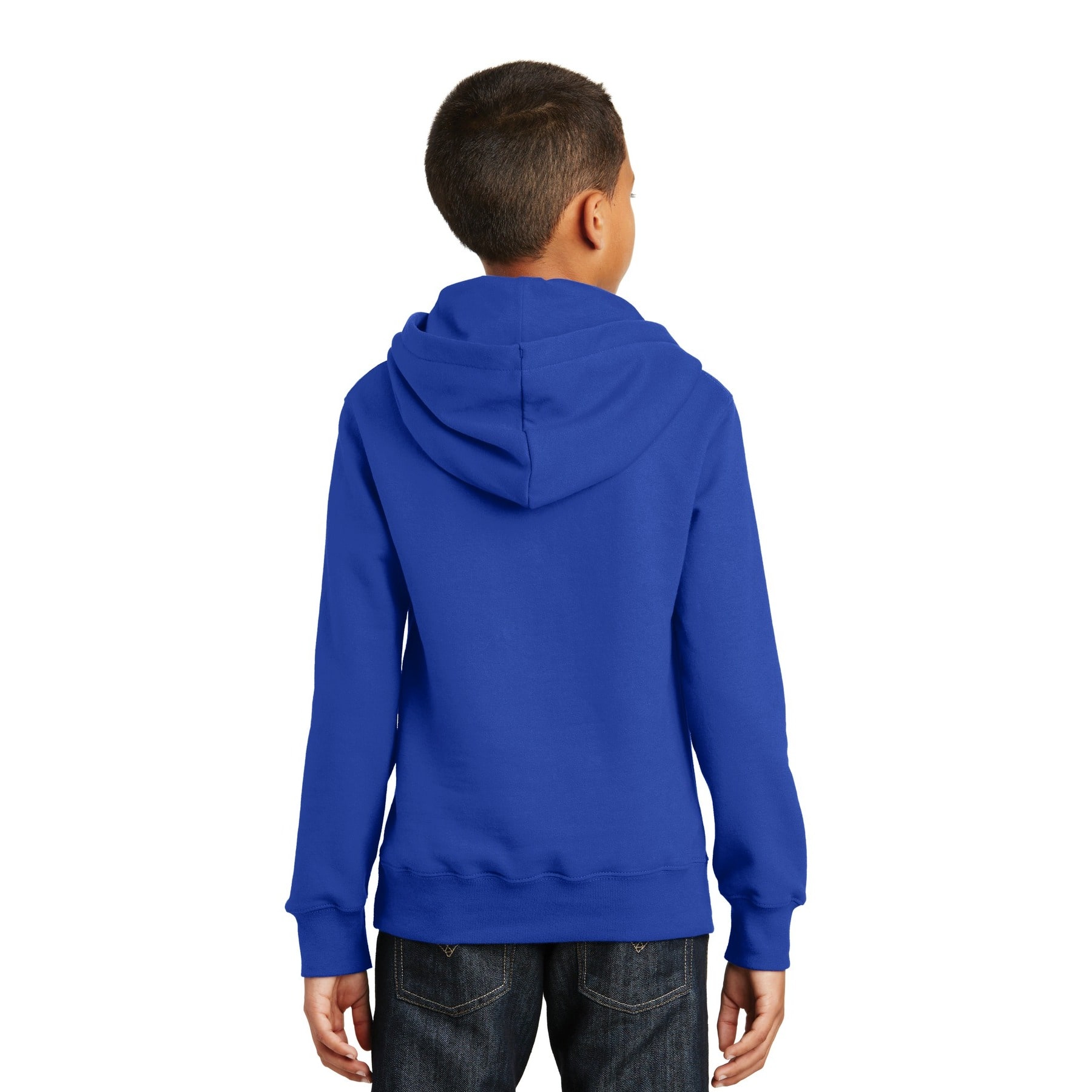Port & Company® Fan Favorite Youth Fleece Pullover Hooded Sweatshirt