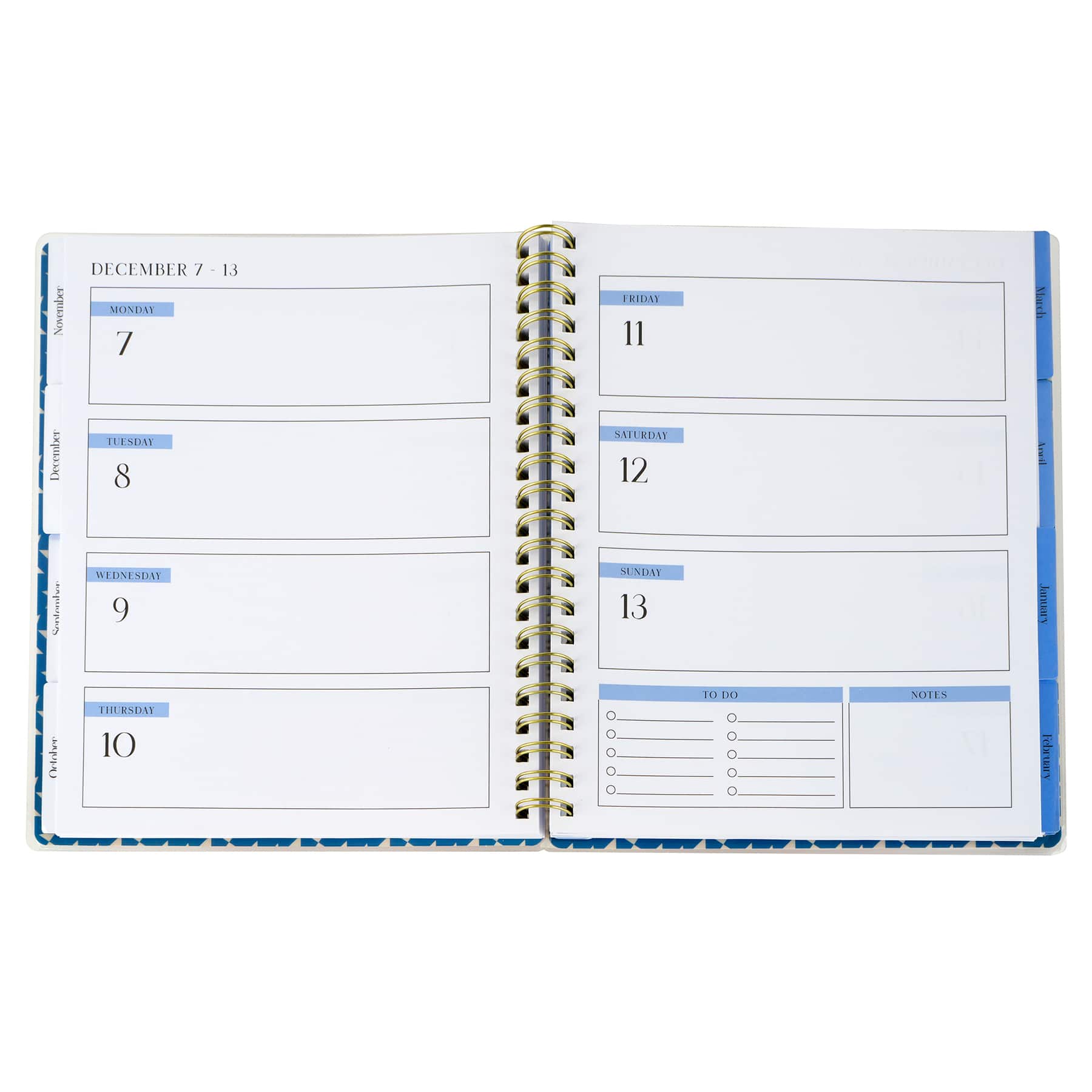 Back to School 9" x 11" 2026-2027 Wire Bound Planner by Recollections