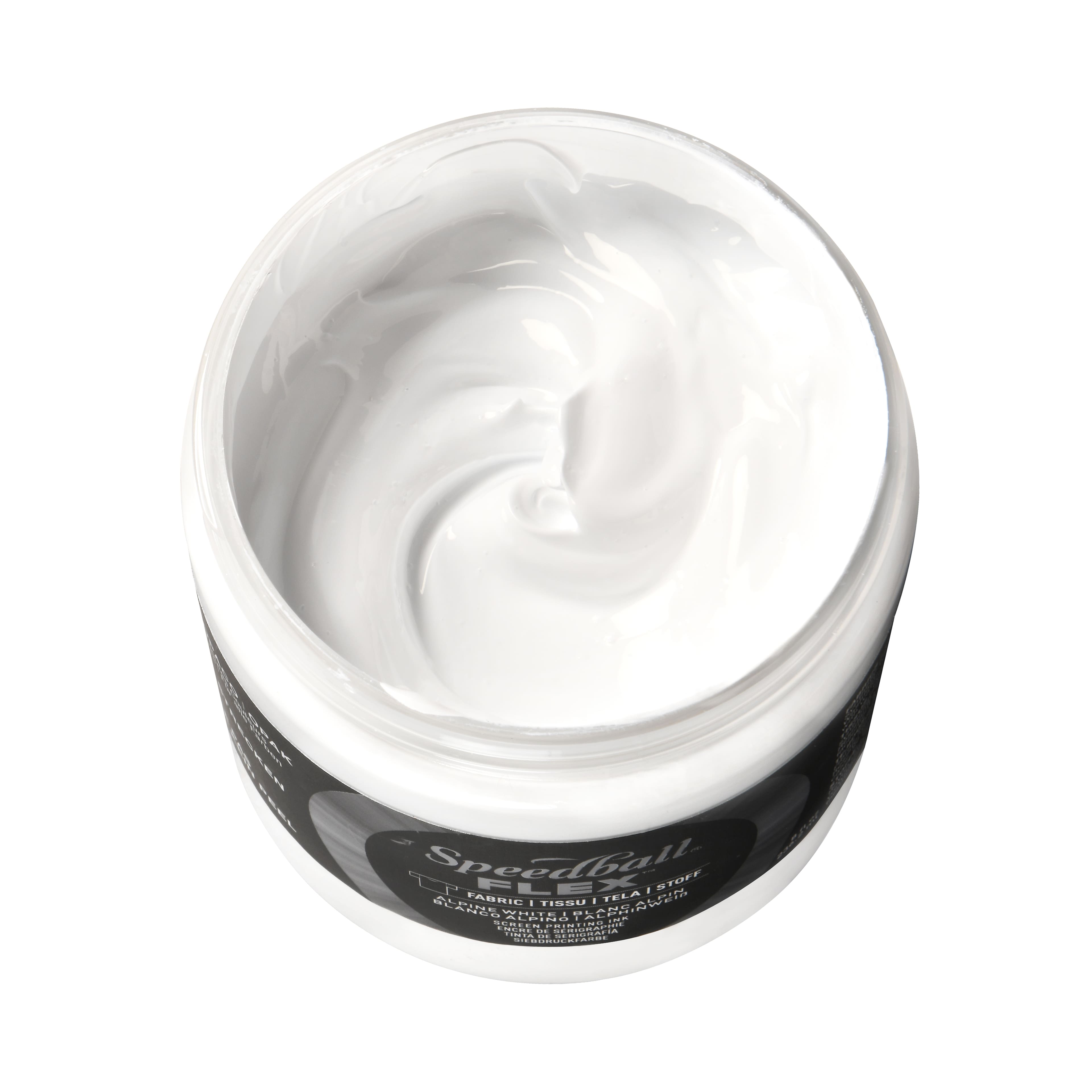 Speedball® Flex™ 8oz. Alpine White Fabric Screen Printing Ink