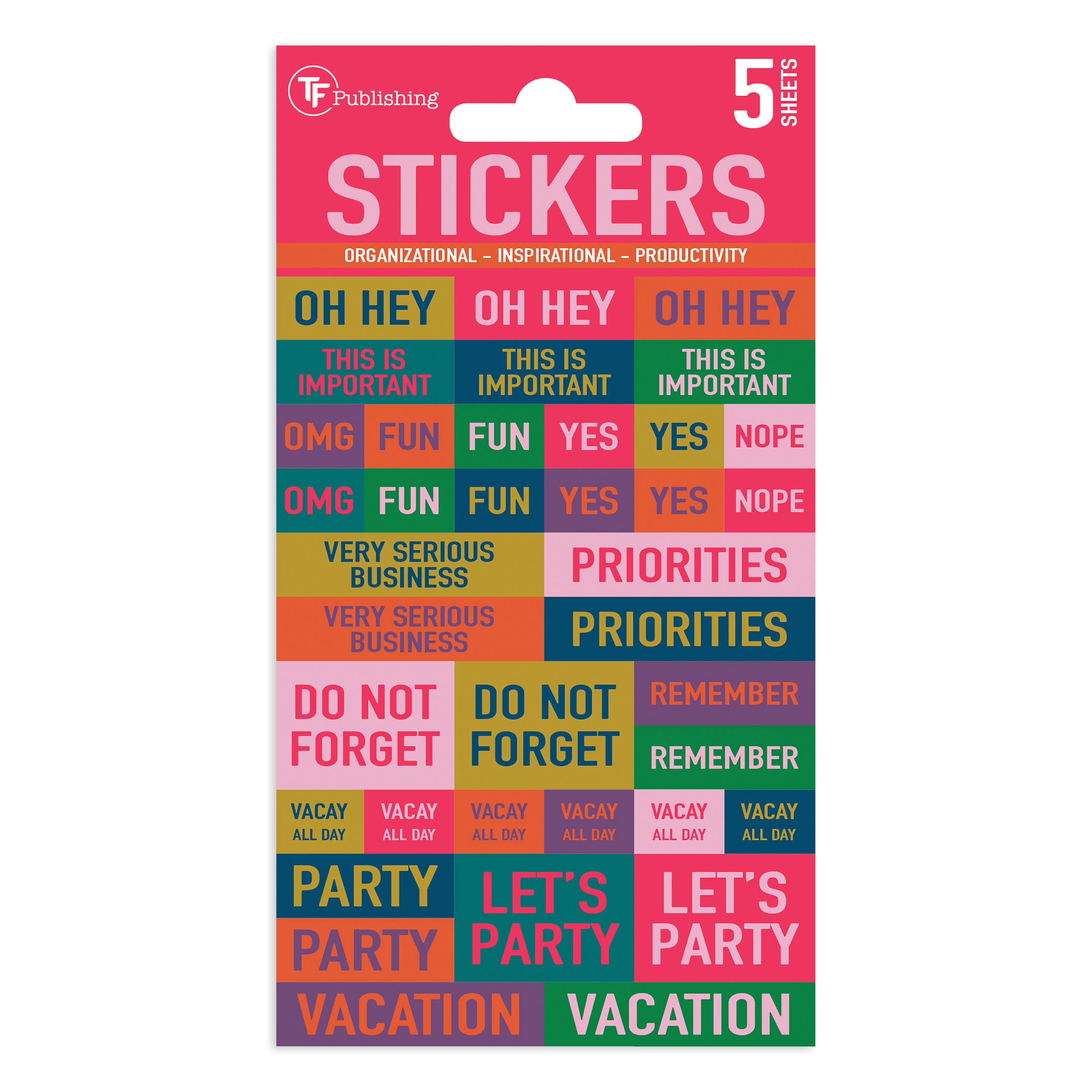 TF Publishing In Any Event Planning Sticker Pack