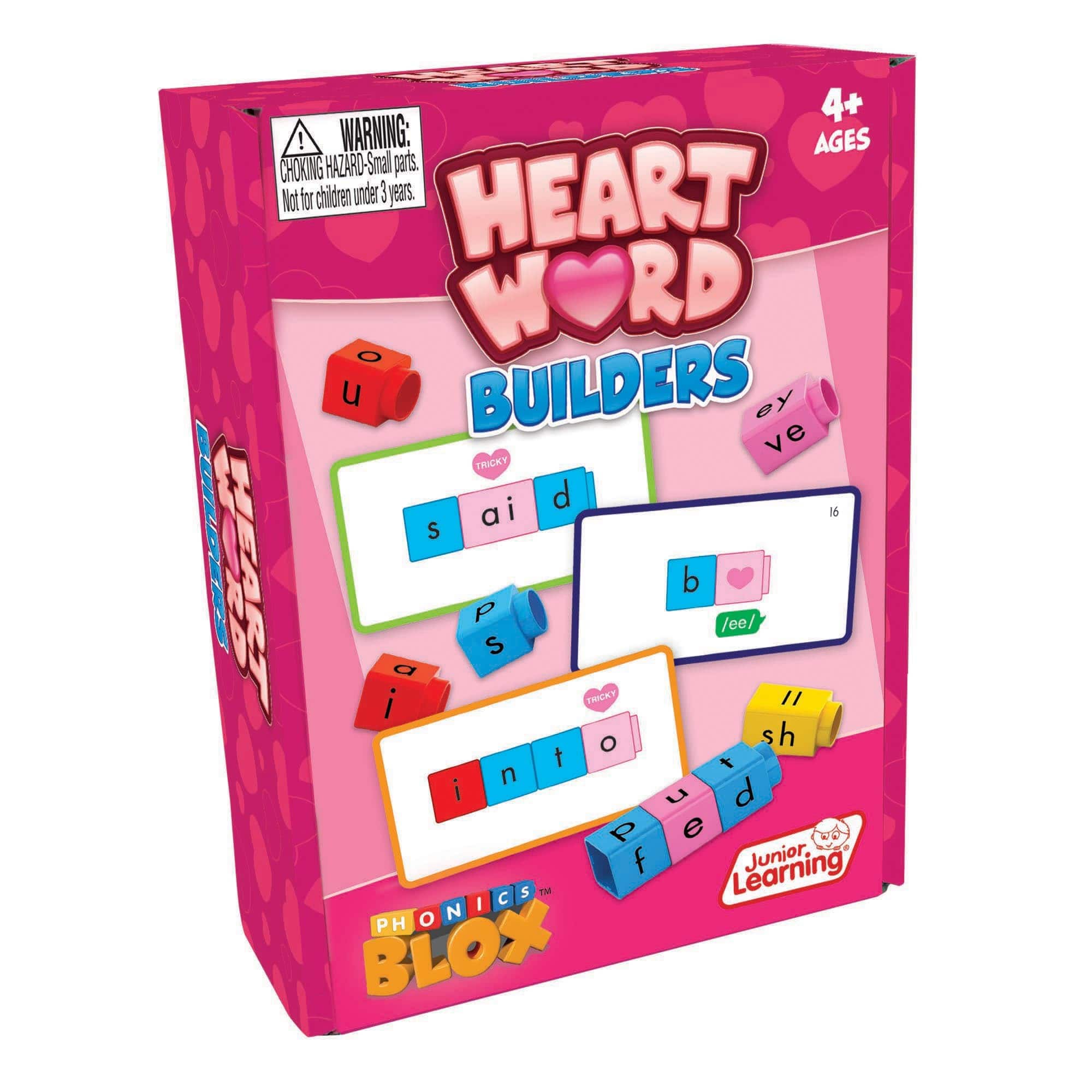 Junior Learning® Heart Word Builders Set