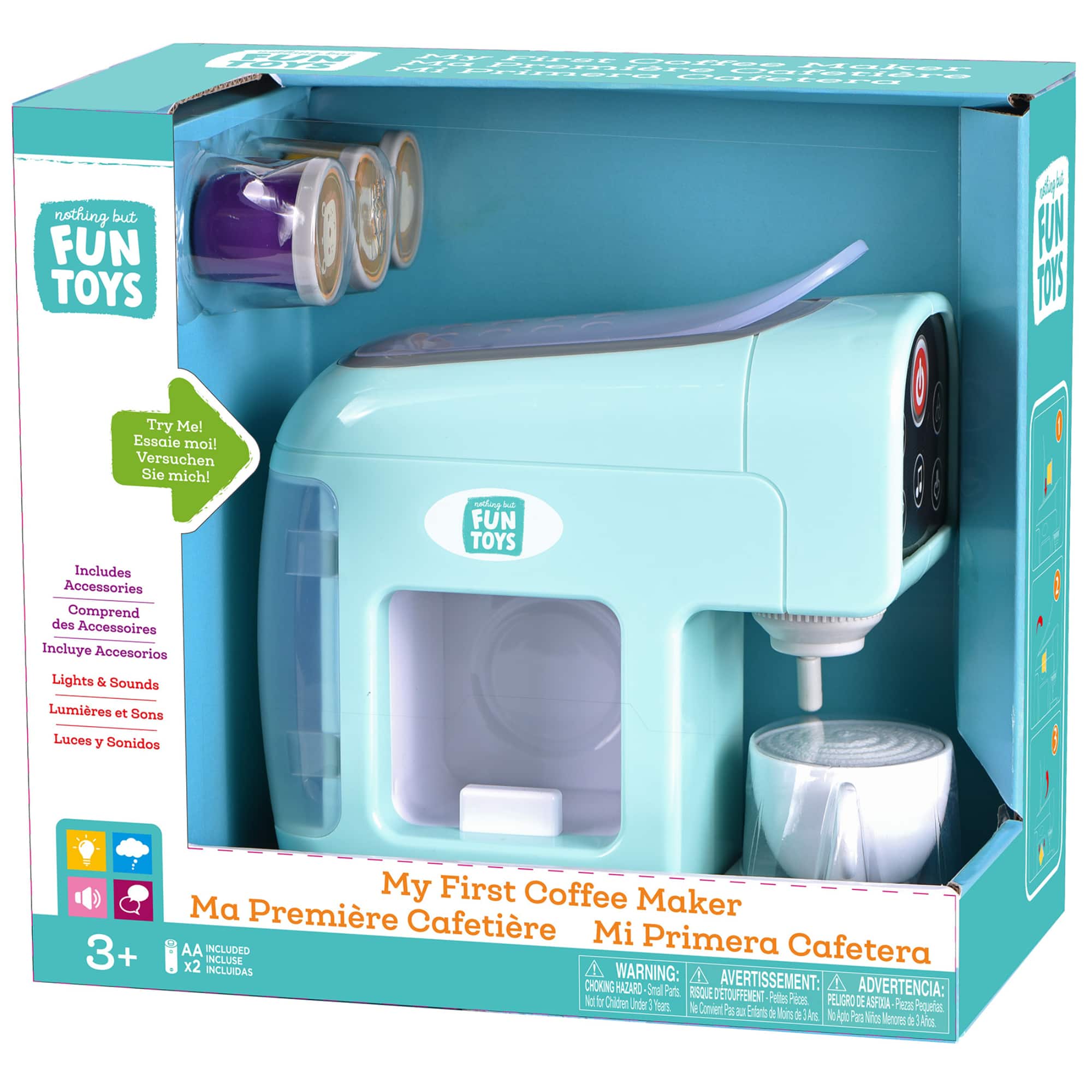 Nothing But Fun Toys My First Coffee Maker Playset