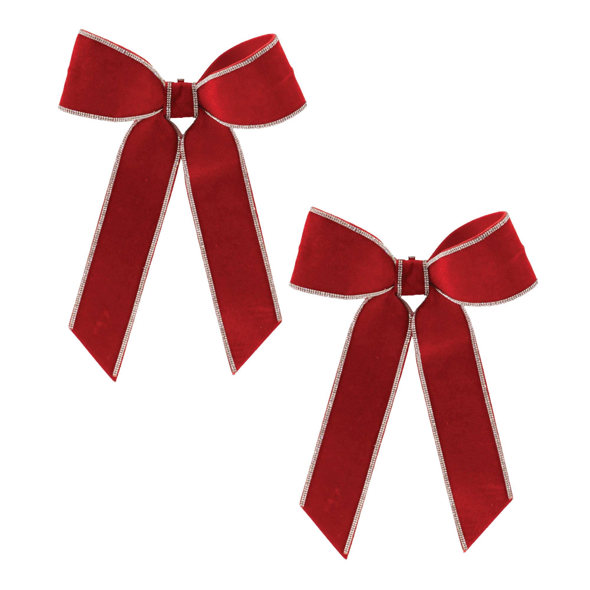 Jeweled Holiday Bows
