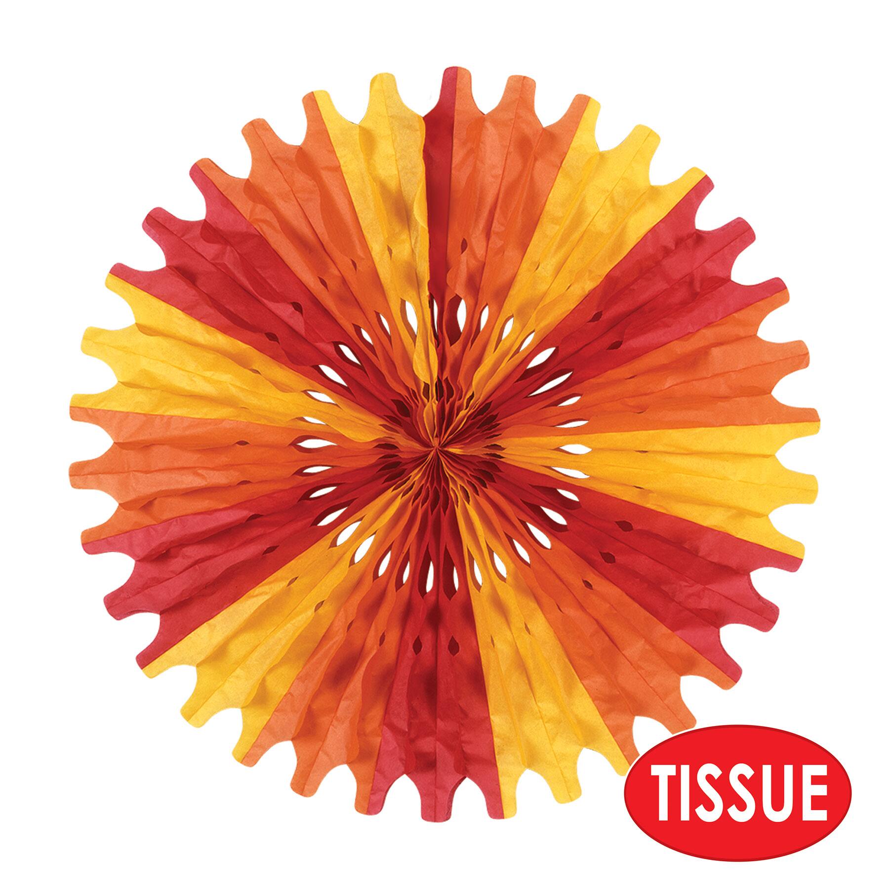 Beistle 25" Tissue Fans, 2ct.