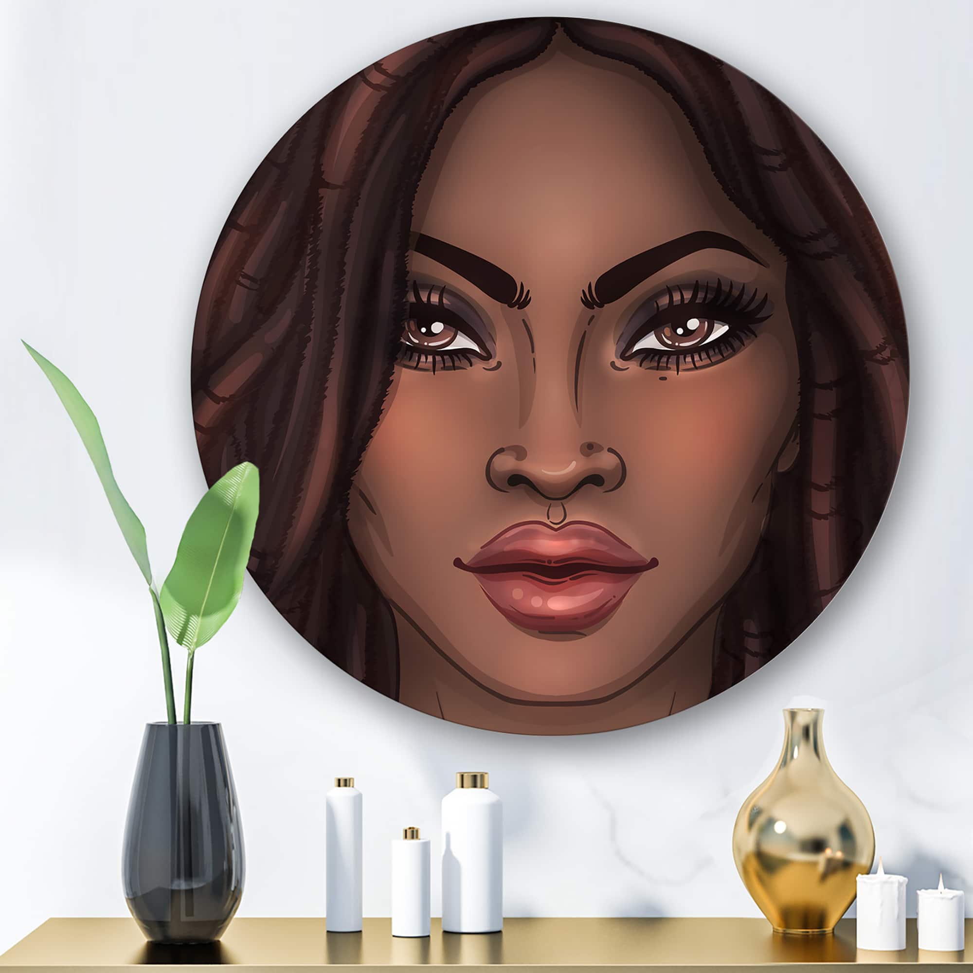 Designart - Portrait of African American Woman I