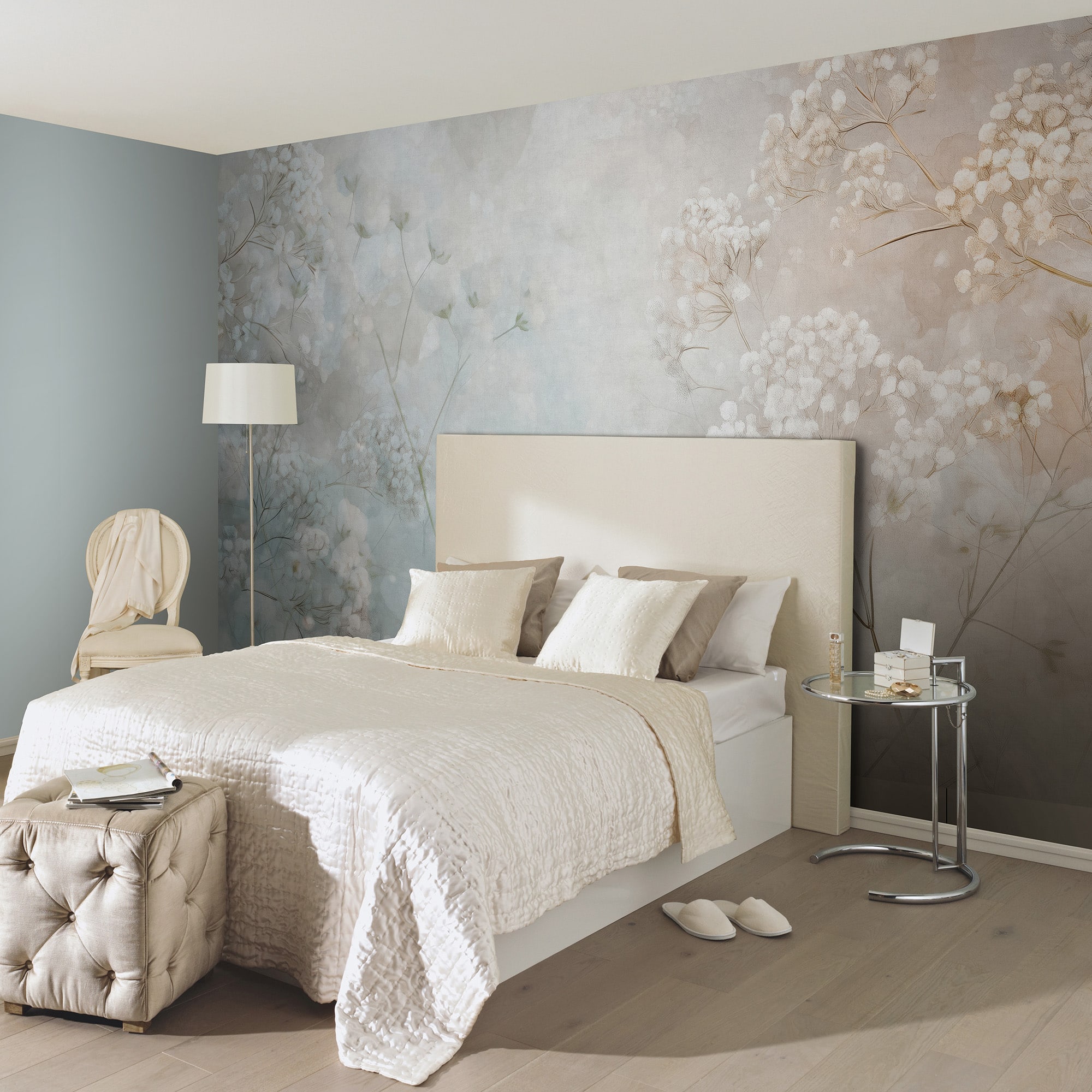 Designs Direct Soft Promise Blue Wall Mural