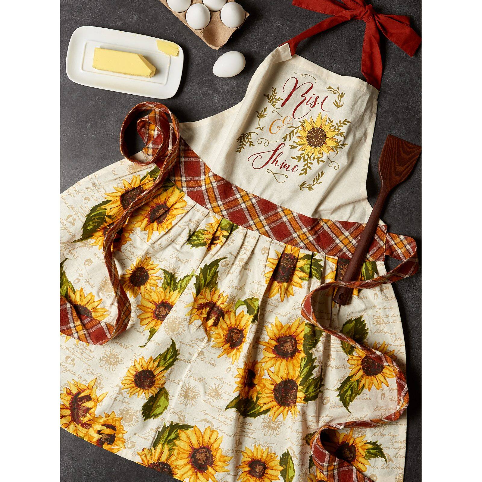 DII® Rise & Shine Sunflower Skirted Apron