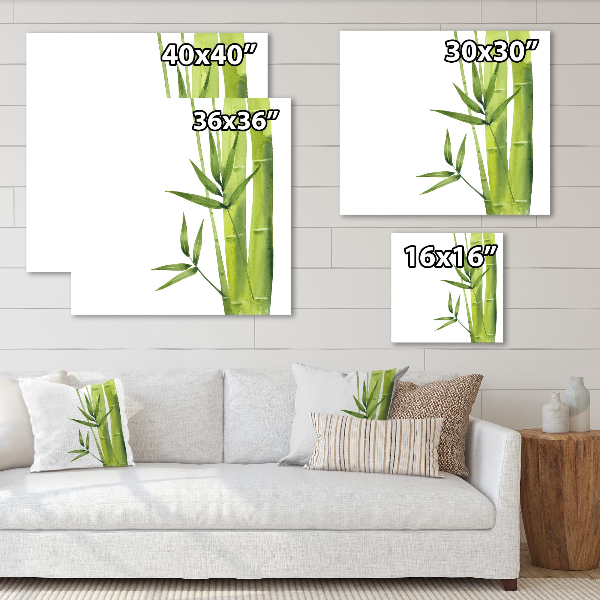 Designart - Bamboo Branches In The Forest V