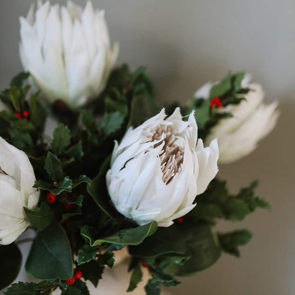 Prestige Botanicals 23.5" Artificial King Protea Stem