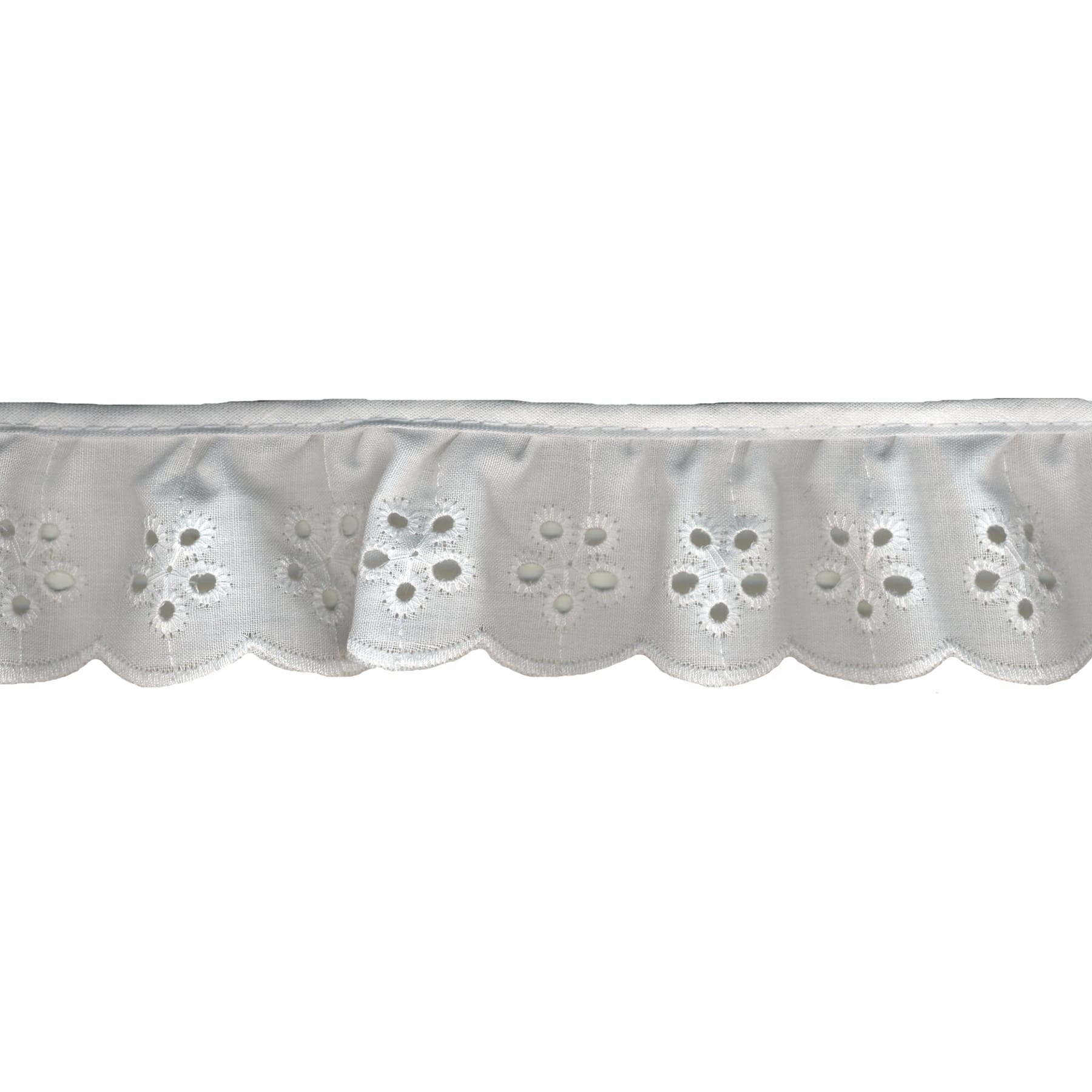 Simplicity® White Daisy Eyelet