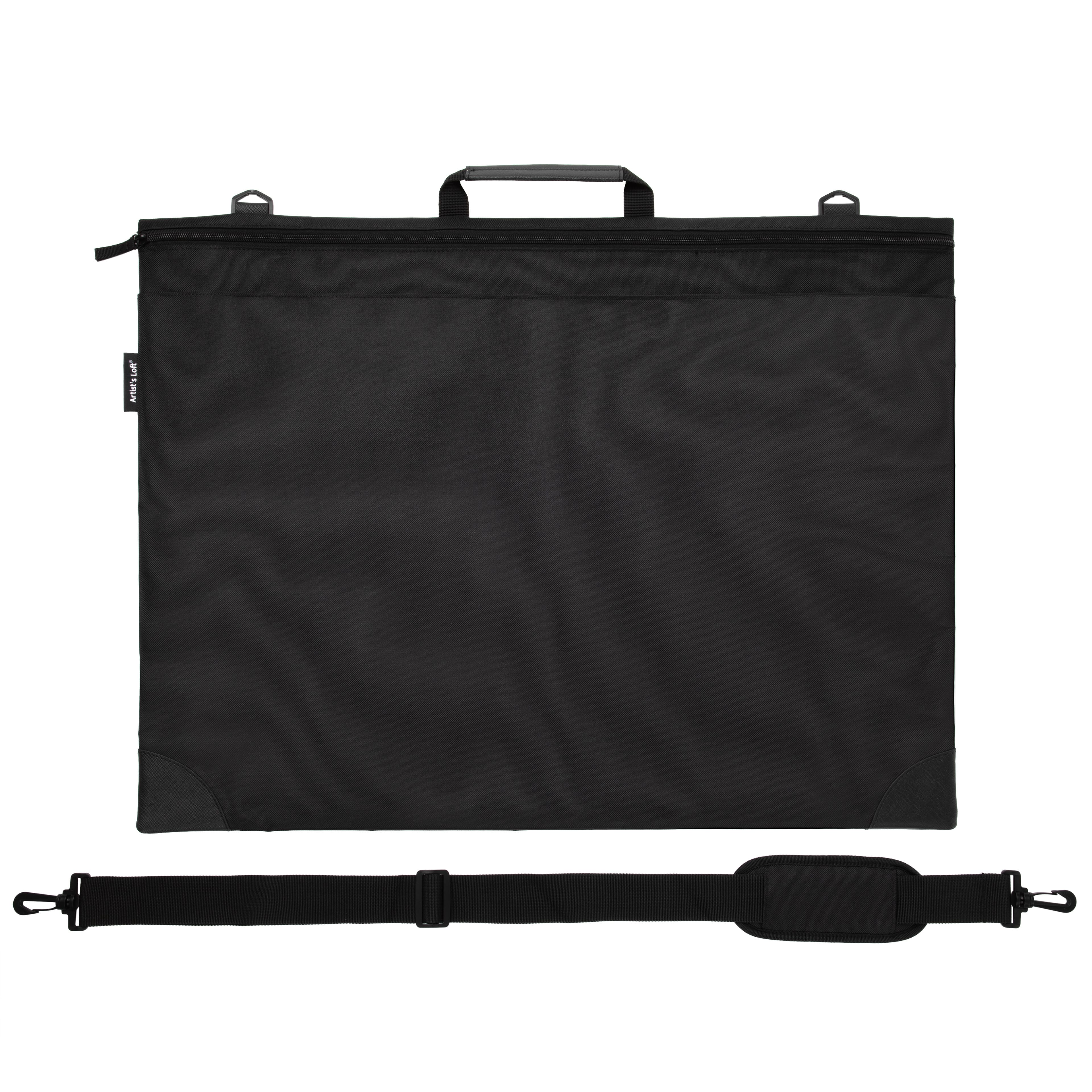 20" x 26" Black Folding Portfolio by Artist's Loft®