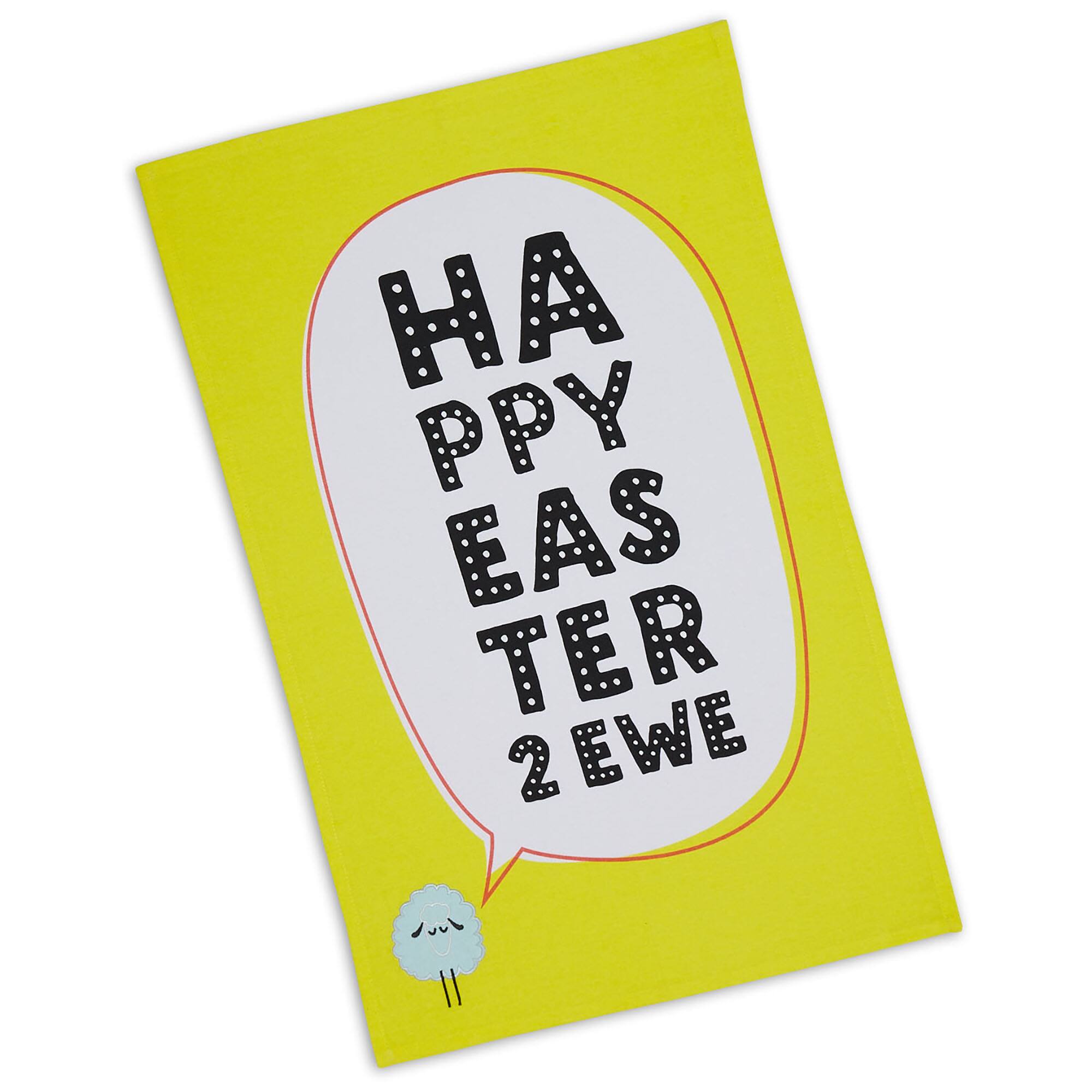 DII® Easter Animals Dishtowels, 3ct.