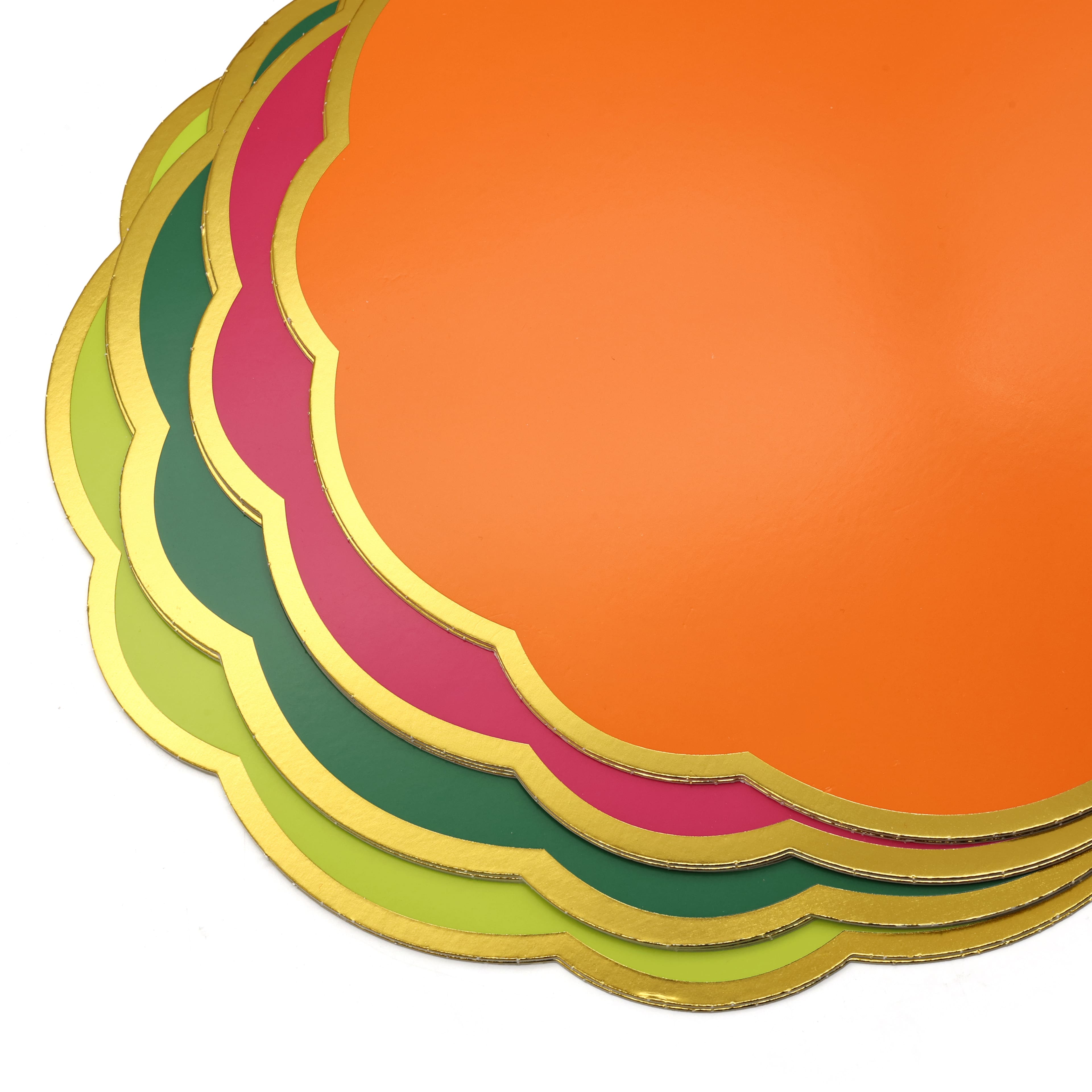 12" Hothouse Multicolor Decorative Chargers, 10ct. by Celebrate It™