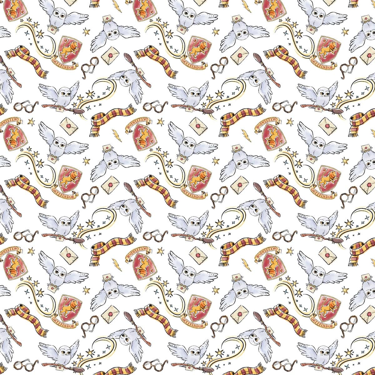 Paper House® Harry Potter Watercolor Tags Double-Sided 12" x 12" Cardstock, 15 Sheets