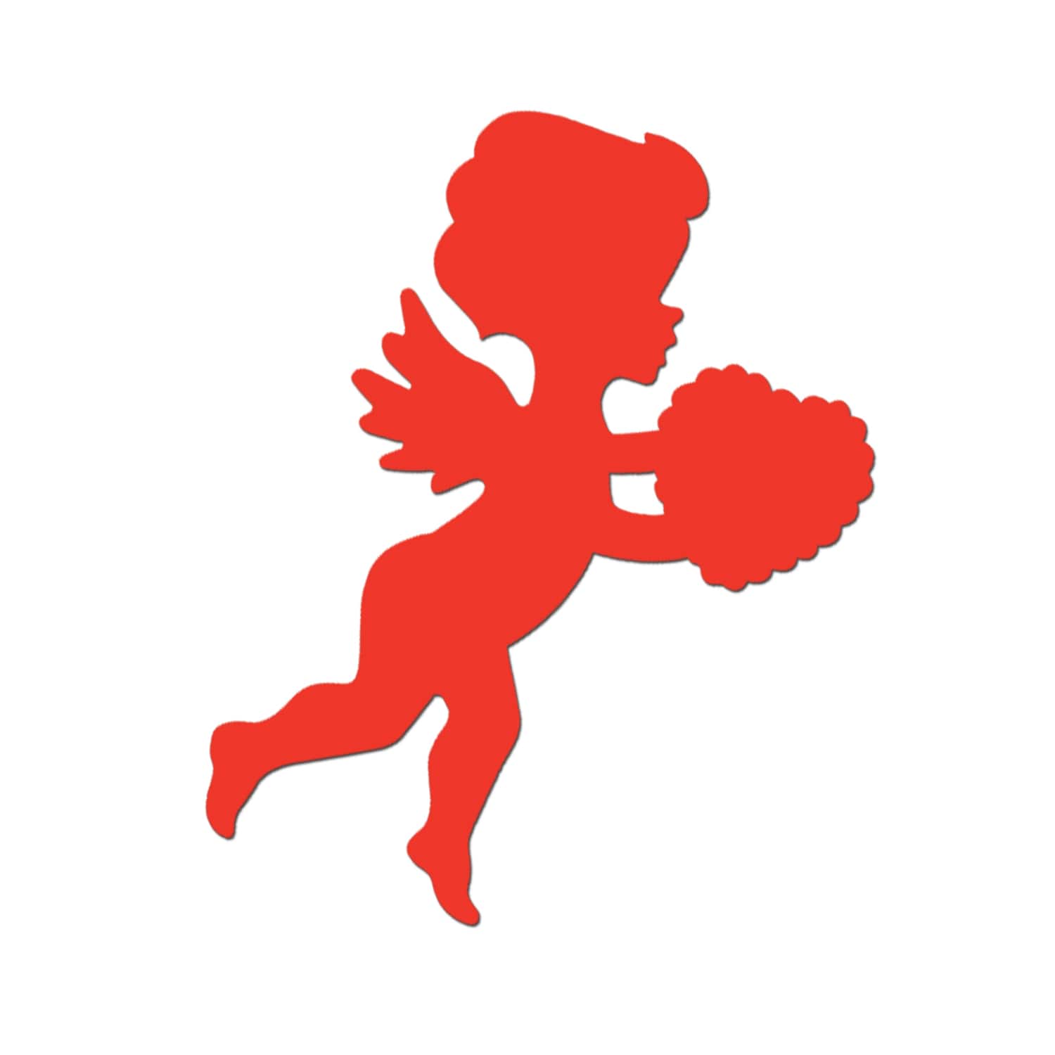 Beistle 13" Red Printed Cupid Cutouts, 9ct.