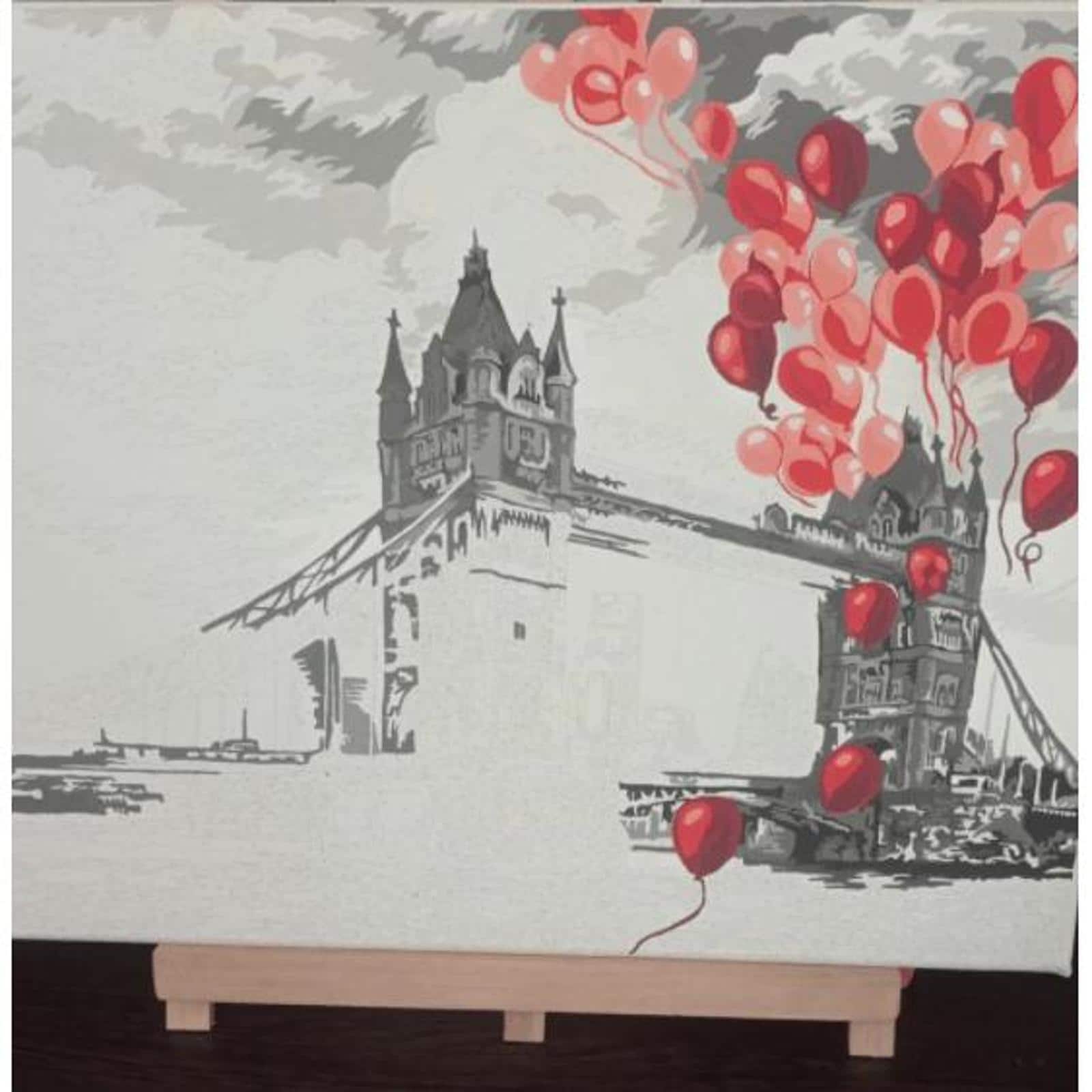 Crafting Spark Tower Bridge Painting by Numbers Kit