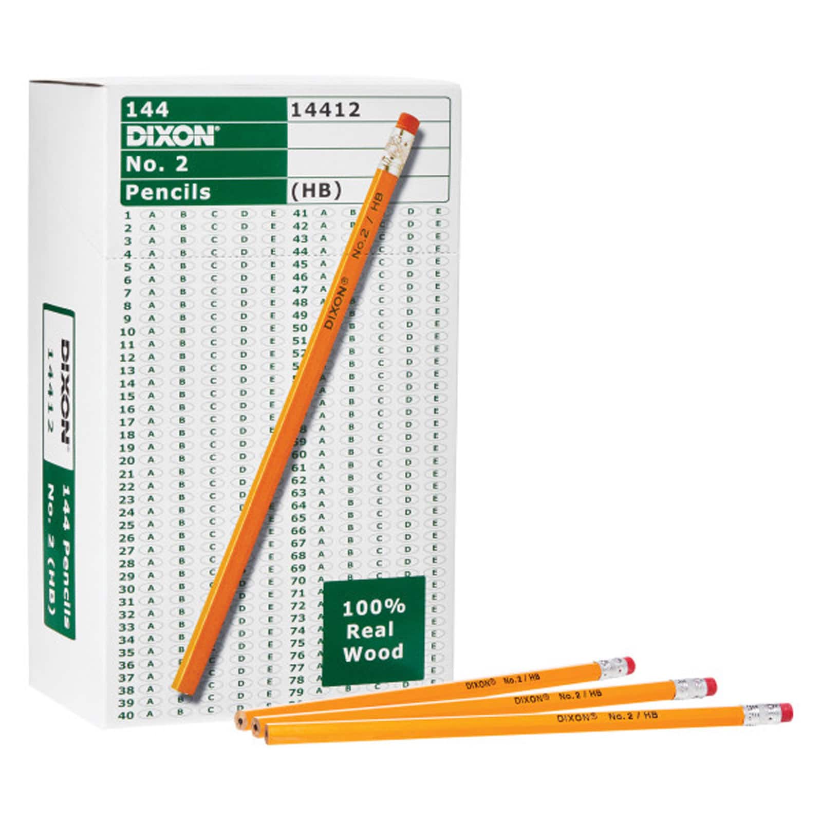 Dixon® No. 2 Yellow Pencils, 144ct.