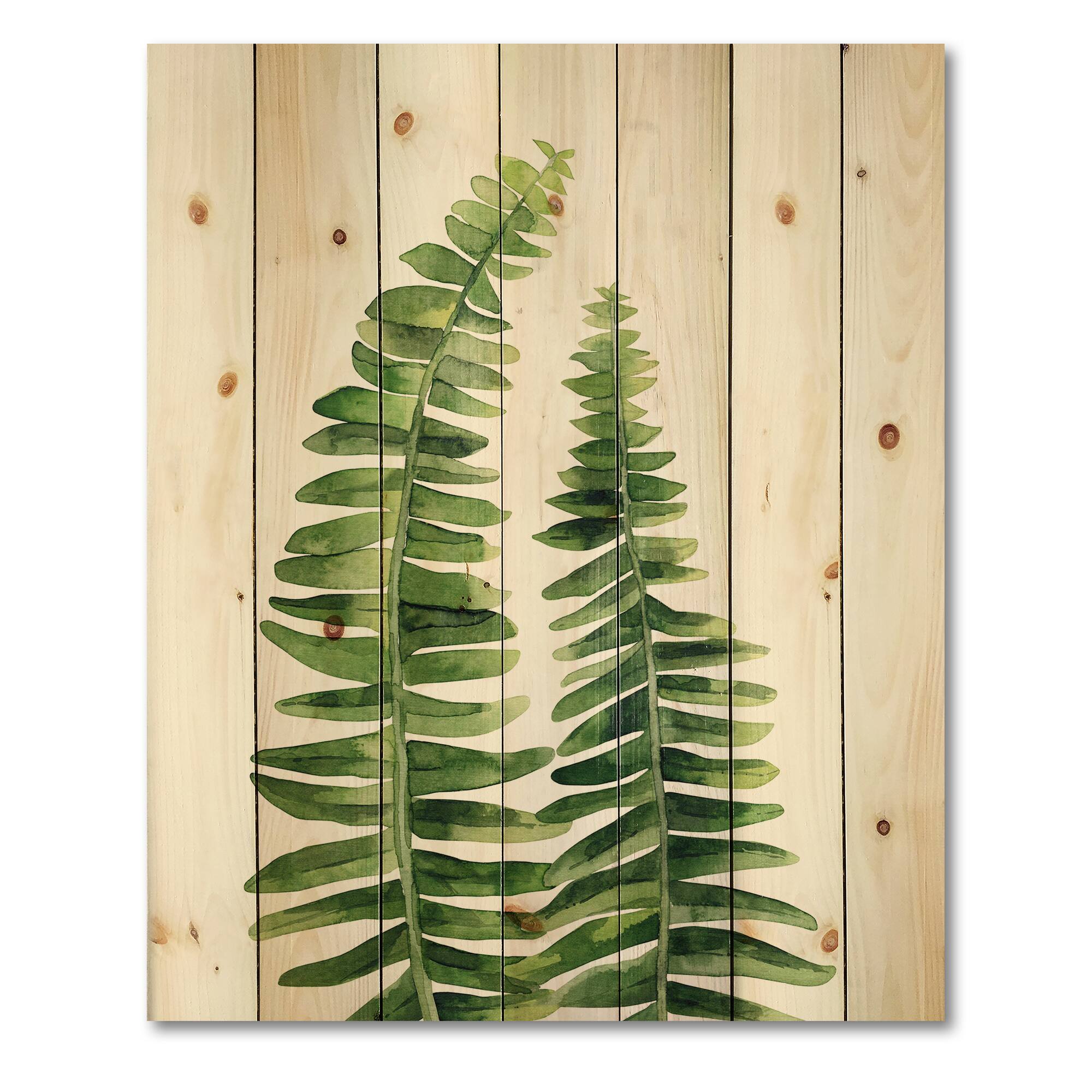 Designart - Fern Leaves Detail IV