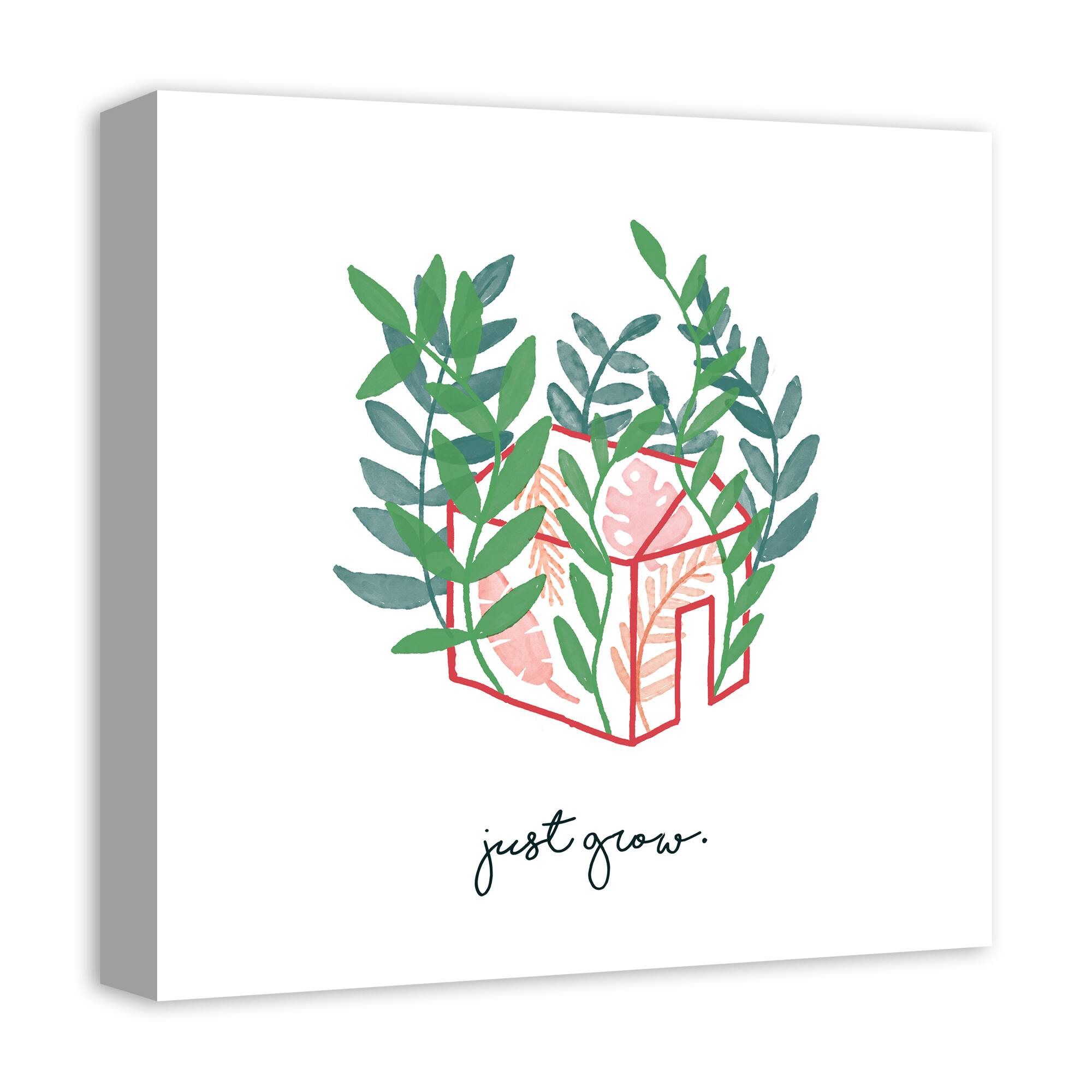 Greenhouse Canvas Wall Art