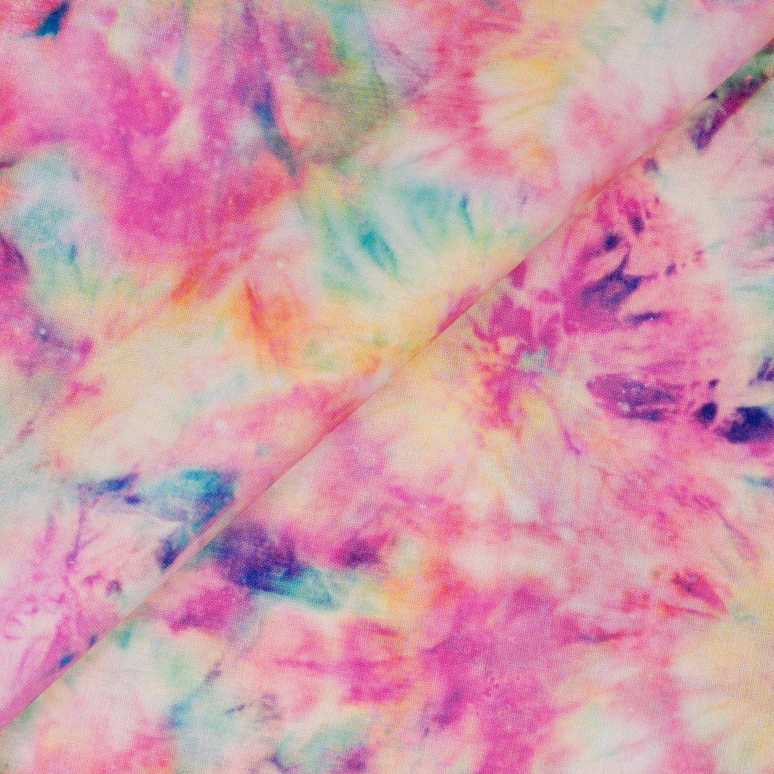 SINGER 10" x 10" Premium Tie Dye Squares Cotton Fabric Pack