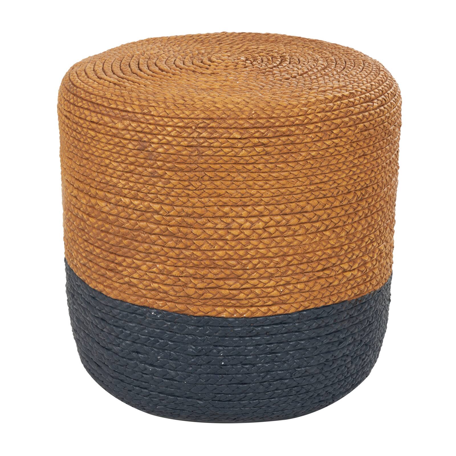 Brown Magnesium Oxide Two-Toned Garden Stool
