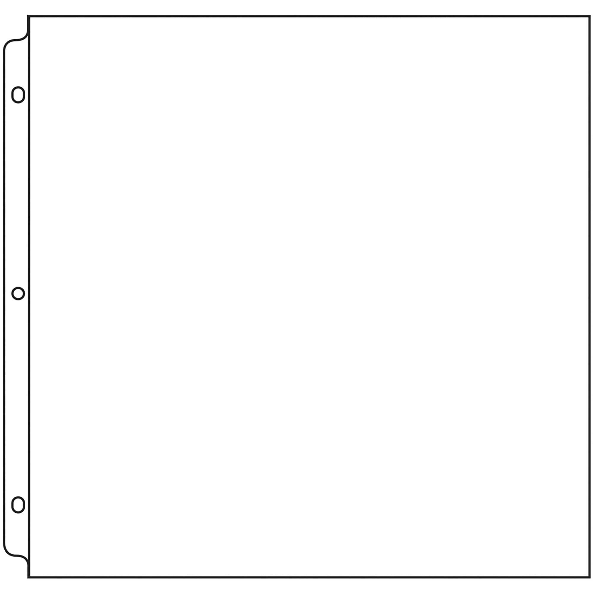 We R Memory Keepers® 12" x 12" Ring Page Protectors, 50ct.